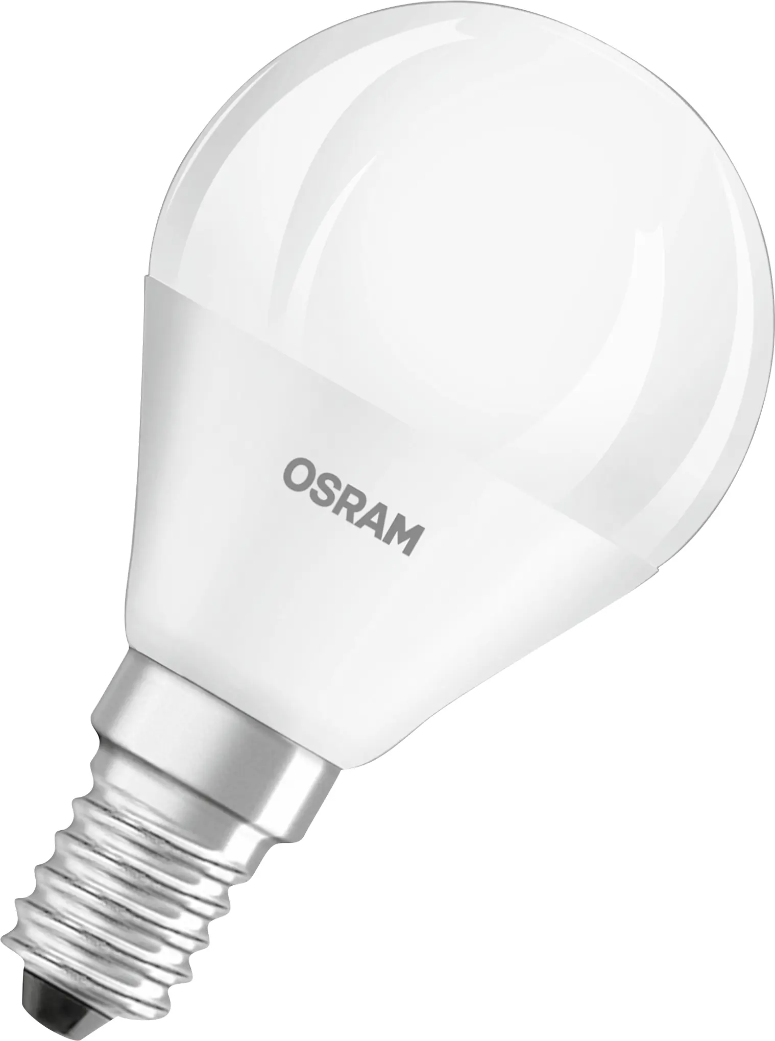 Osram LED Leuchtmittel Superstar Classic P40 E14 4,9 W dimmbar weiß matt