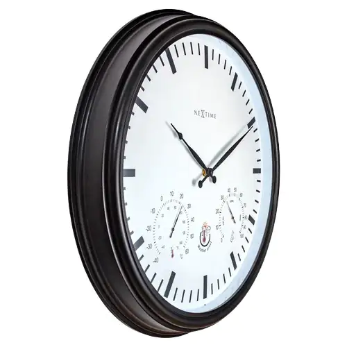 Nextime Außenwanduhr Sunflower Ø 50,8 cm Nextime Außenwanduhr Sunflower Ø 50,8 cm