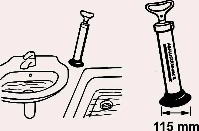 Ausgussreiniger Ø 115 mm