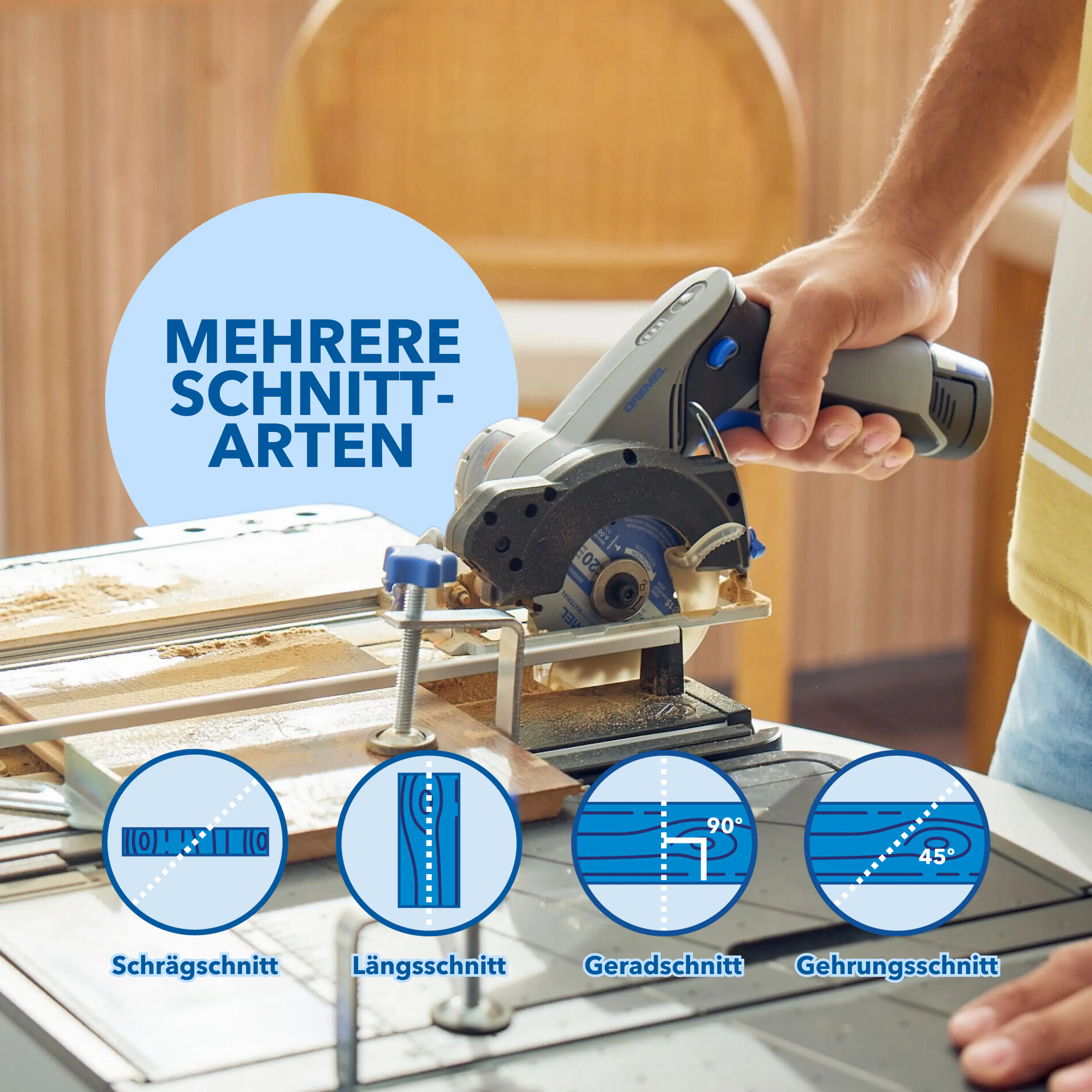Dremel Blueprint Mobile Sägestation CS12V-S1C Kreissäge + Sägetisch-Koffer Dremel Blueprint Mobile Sägestation CS12V-S1C Kreissäge + Sägetisch-Koffer