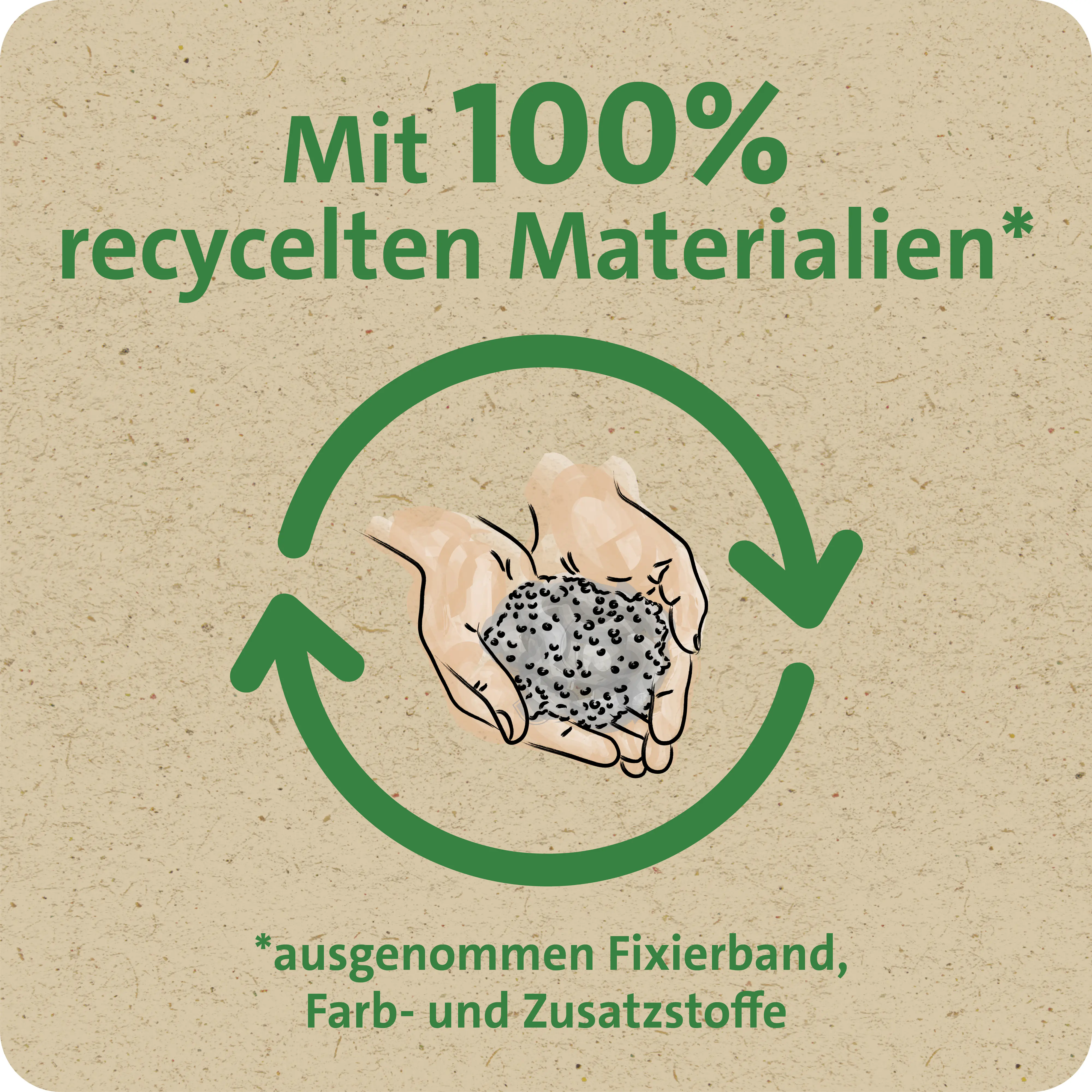 Swirl® Fixierband-Müllbeutel 60 L Reißfest & Dicht