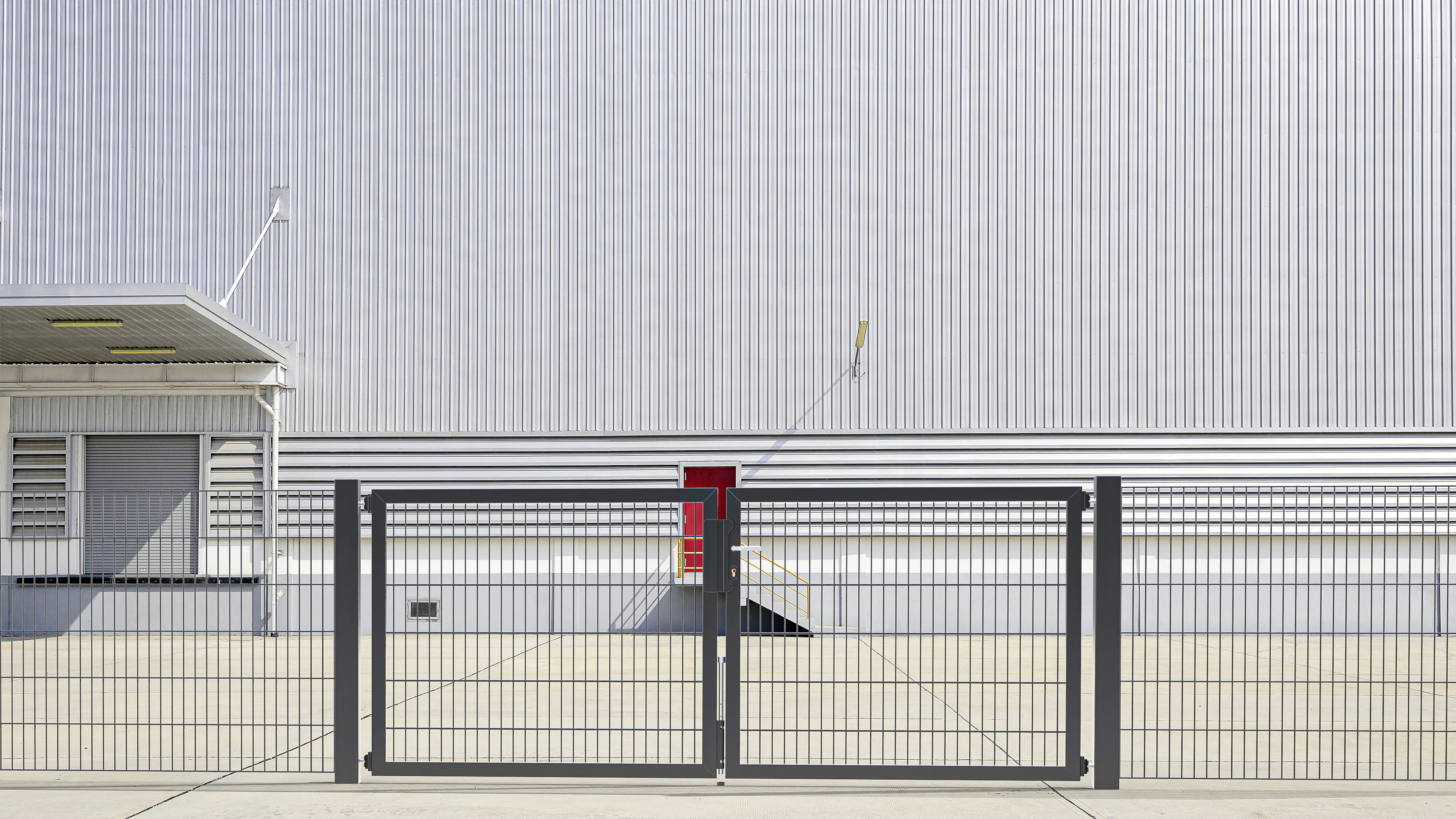 Alberts Doppeltor Flexo Plus anthrazit 200 x 100 cm