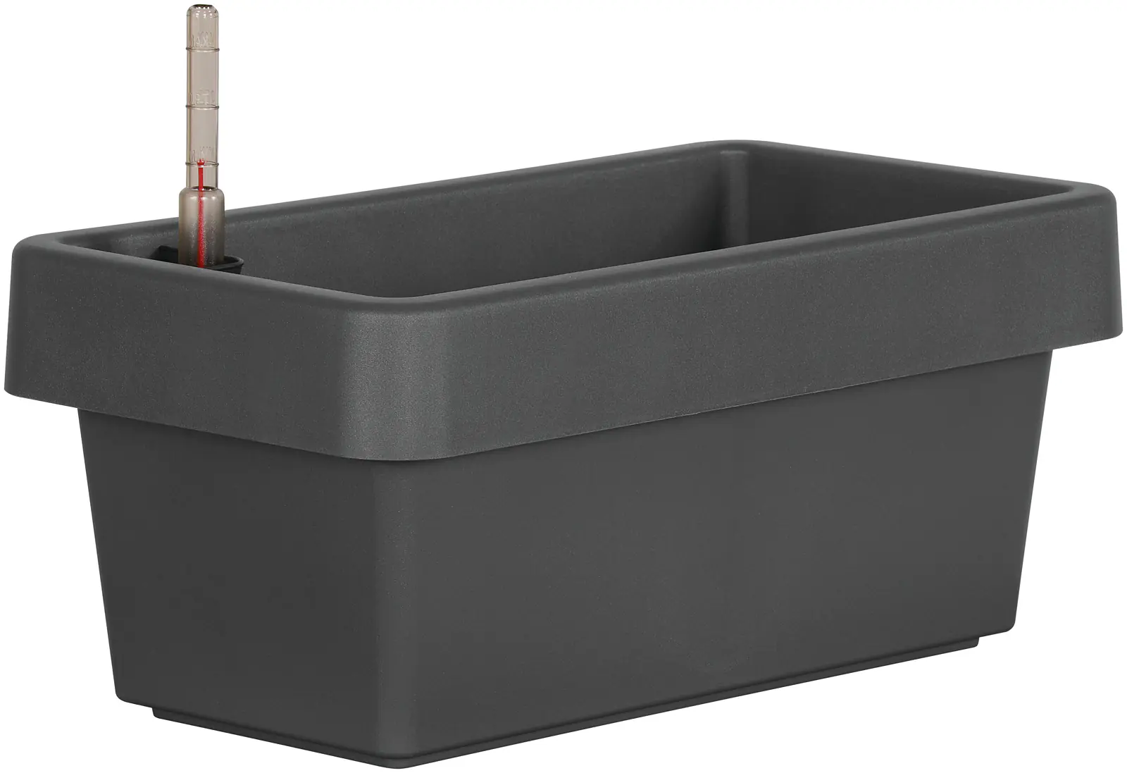 Geli Bewässerungsblumenkasten Viva Kunststoff anthrazit 40 cm 