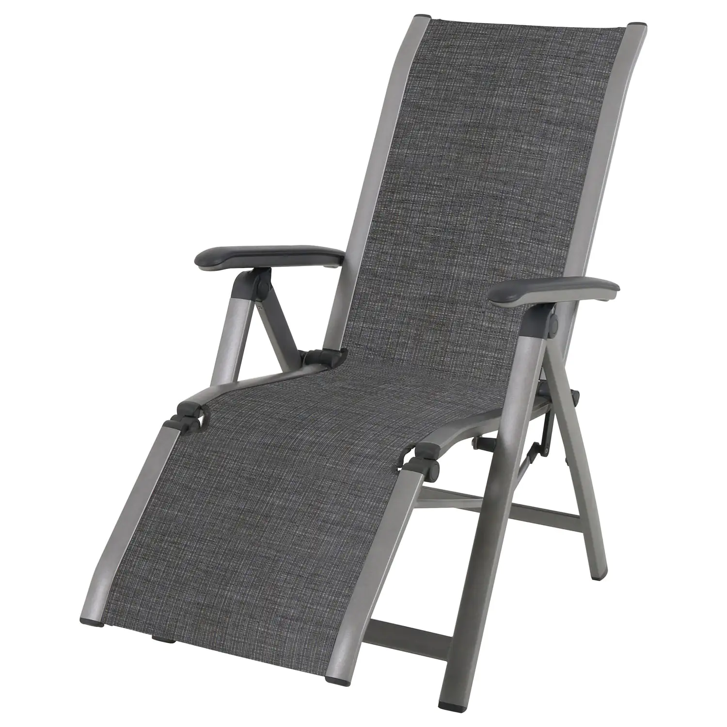 MWH Relaxsessel Elo grau, pulverbeschichtetes Aluminiumgestell MWH Relaxsessel Elo grau, pulverbeschichtetes Aluminiumgestell