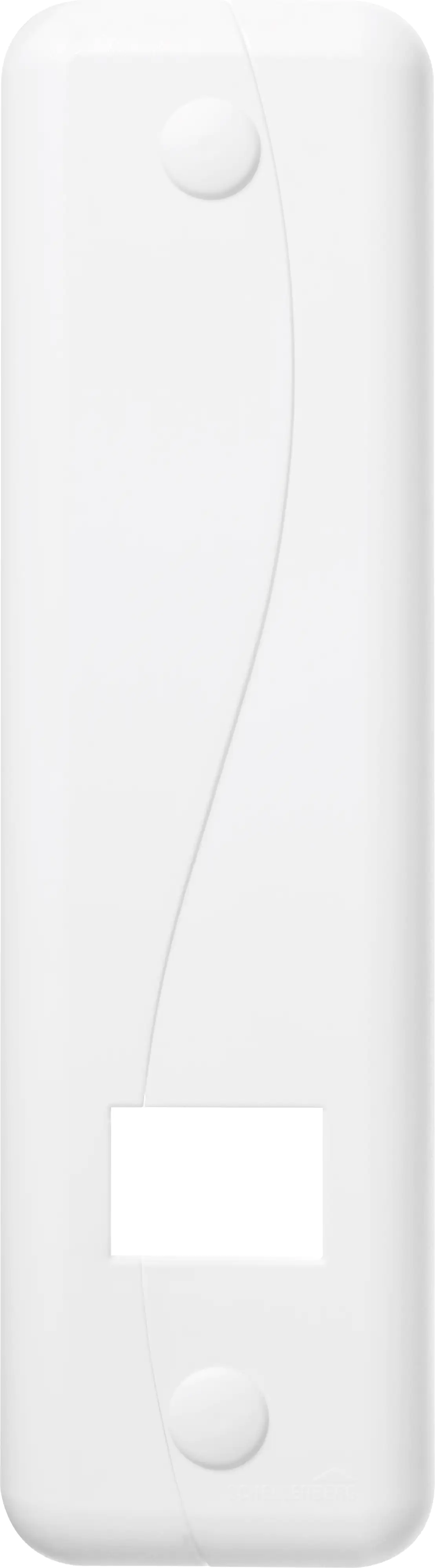 Schellenberg Abdeckplatte DUO SoftLine Lochabstand 18,5 cm weiß