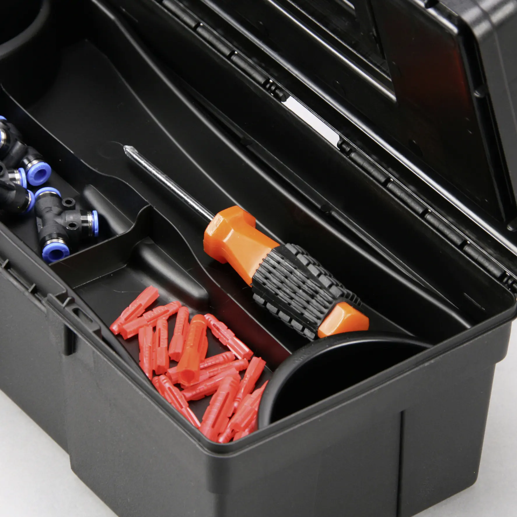 Allit Werkzeugkoffer McPlus Promo 12.5 schwarz gelb PP ohne Inhalt