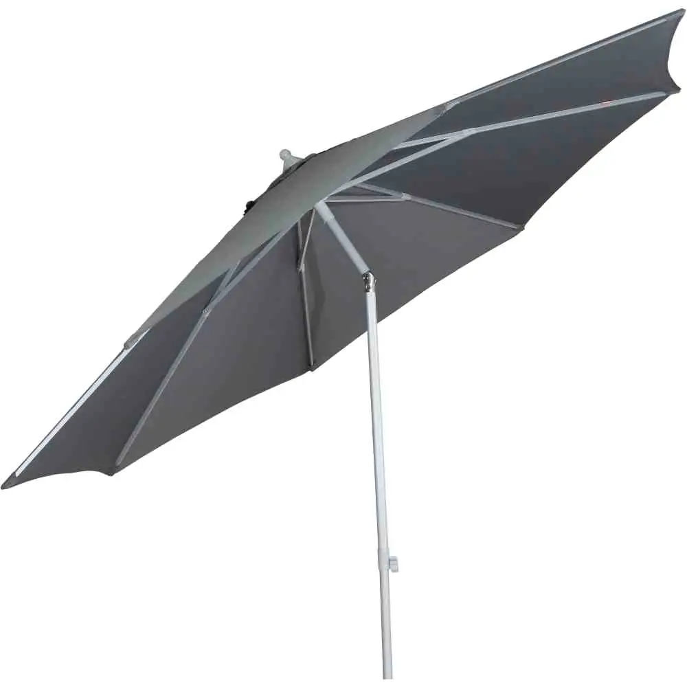 Siena Garden Sonnenschirm Push Pro silber-grau Ø 300 cm Siena Garden Sonnenschirm Push Pro silber-grau Ø 300 cm