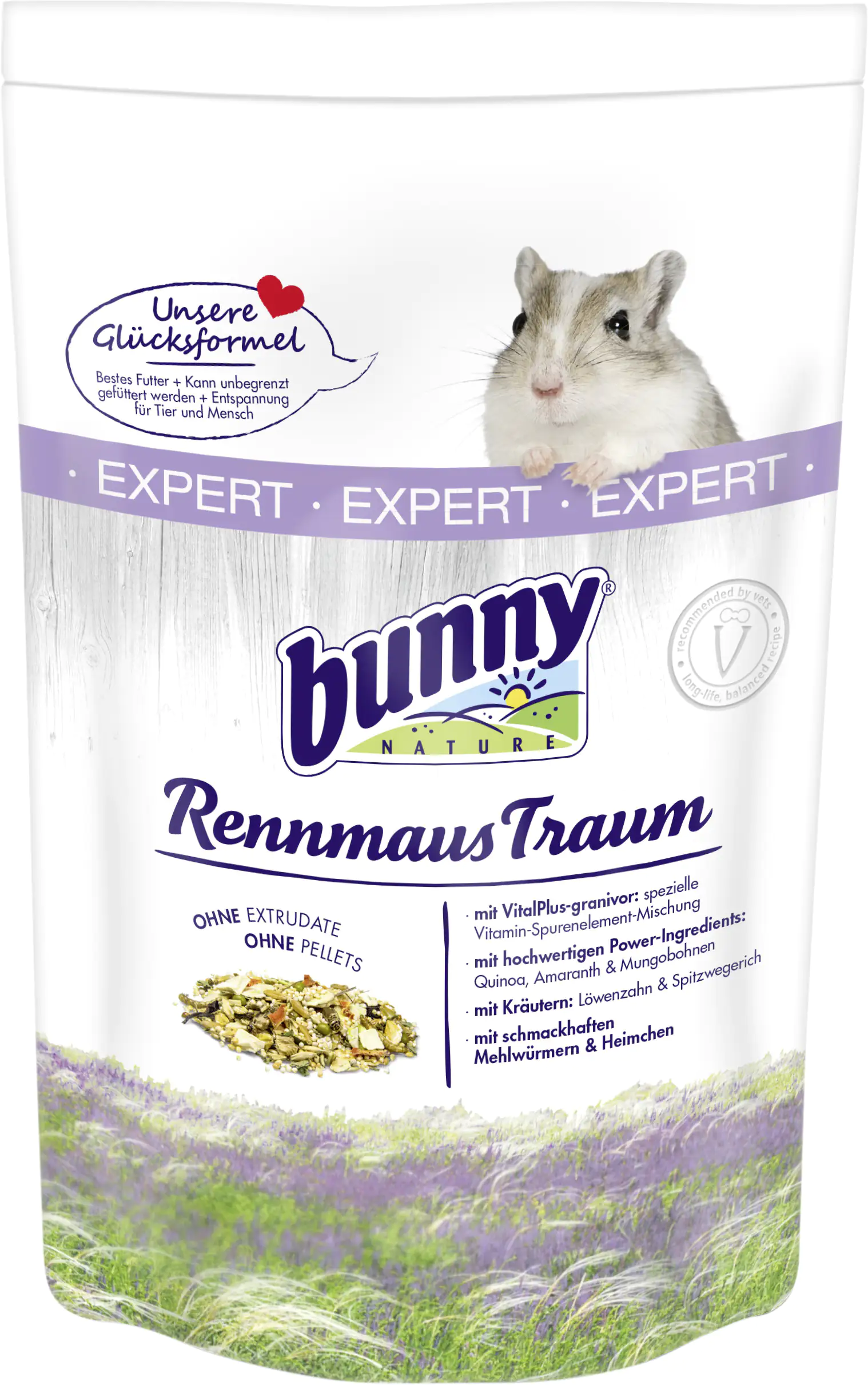 4018761211029 bunny RennmausTraum EXPERT 500g für Rennmäuse