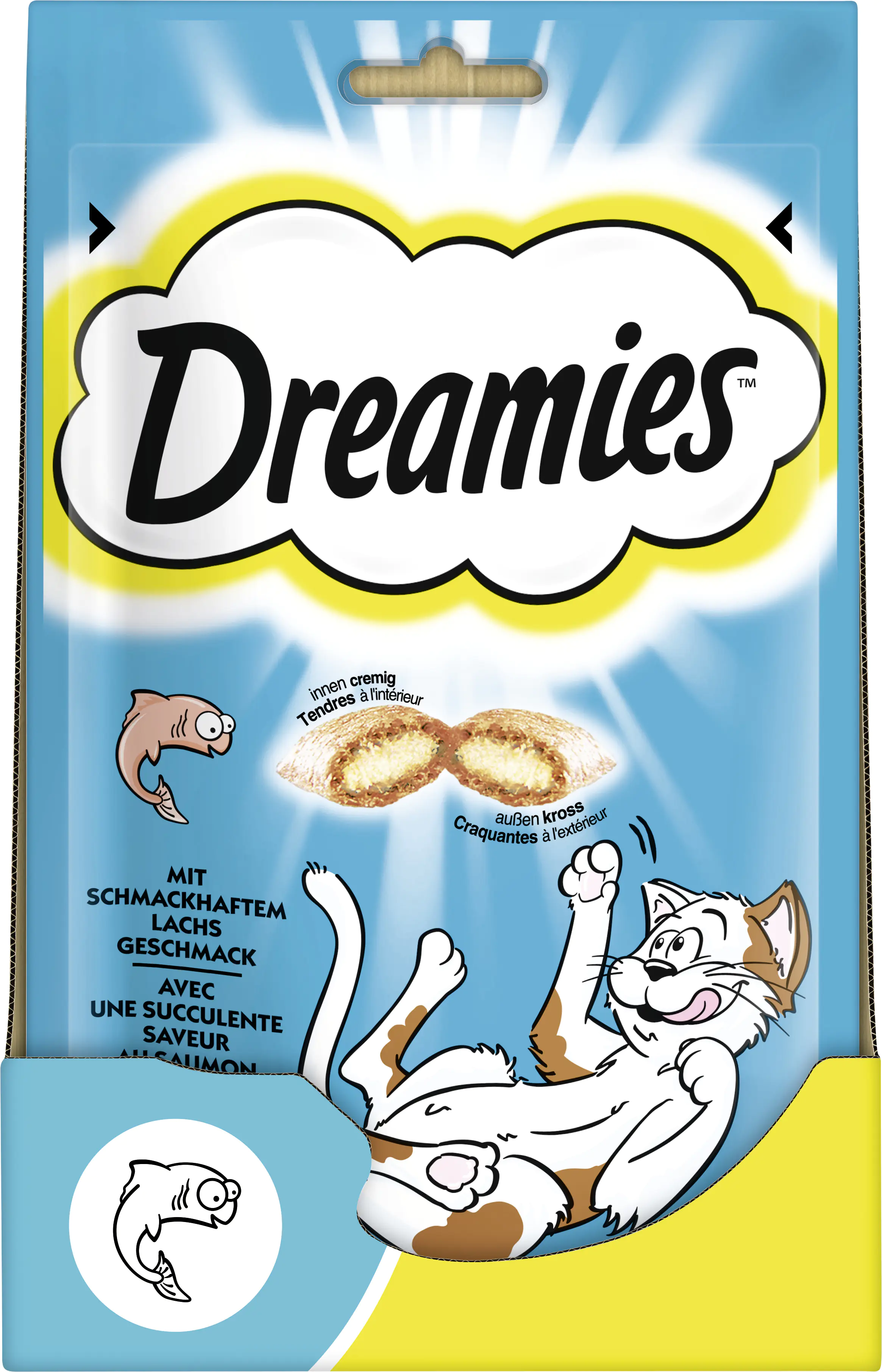 Dreamies Katzensnack Lachs 60 g Dreamies Katzensnack Lachs 60 g