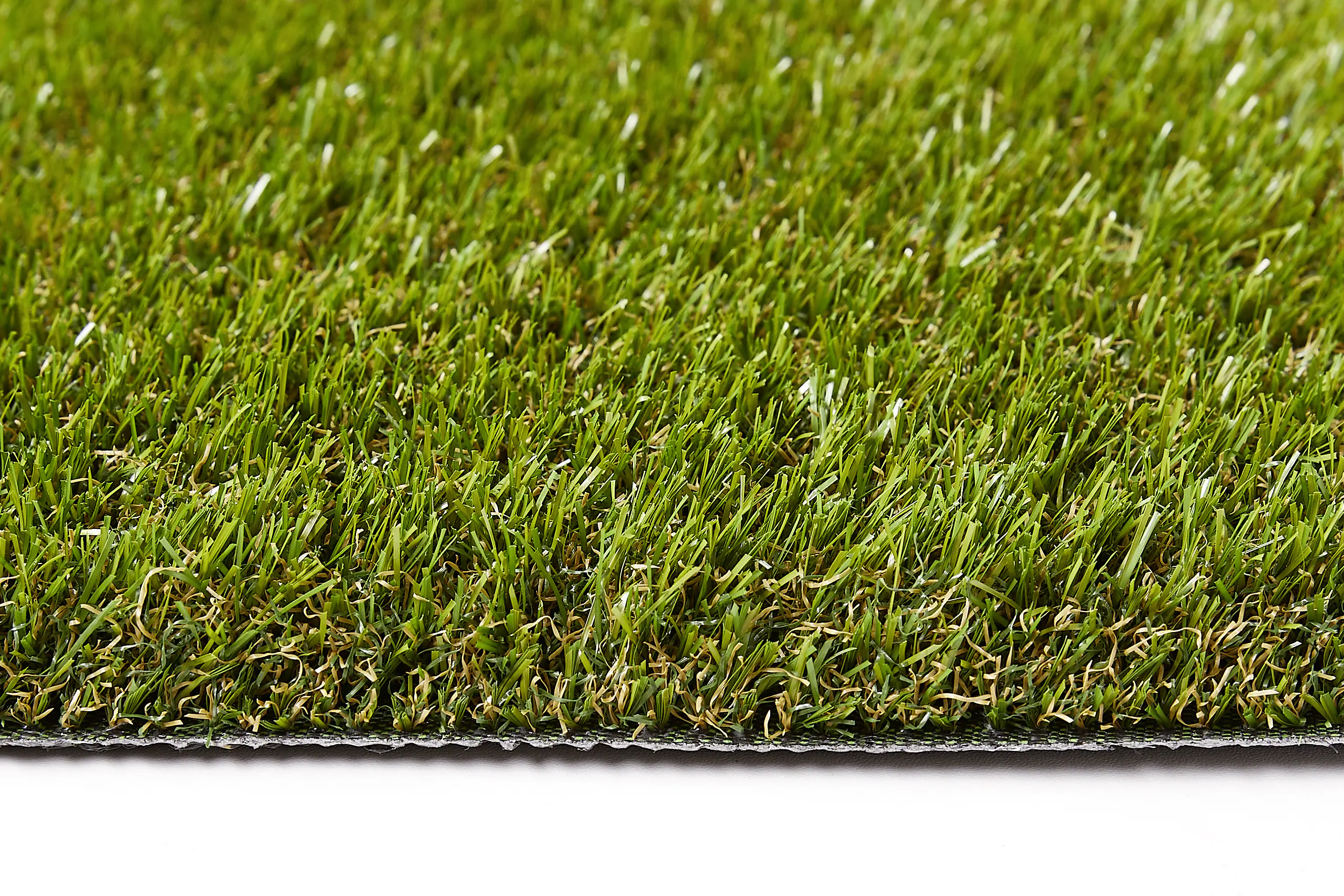 Kunstrasen Perth 1,33 x 3 m grün mit Drainagelöchern