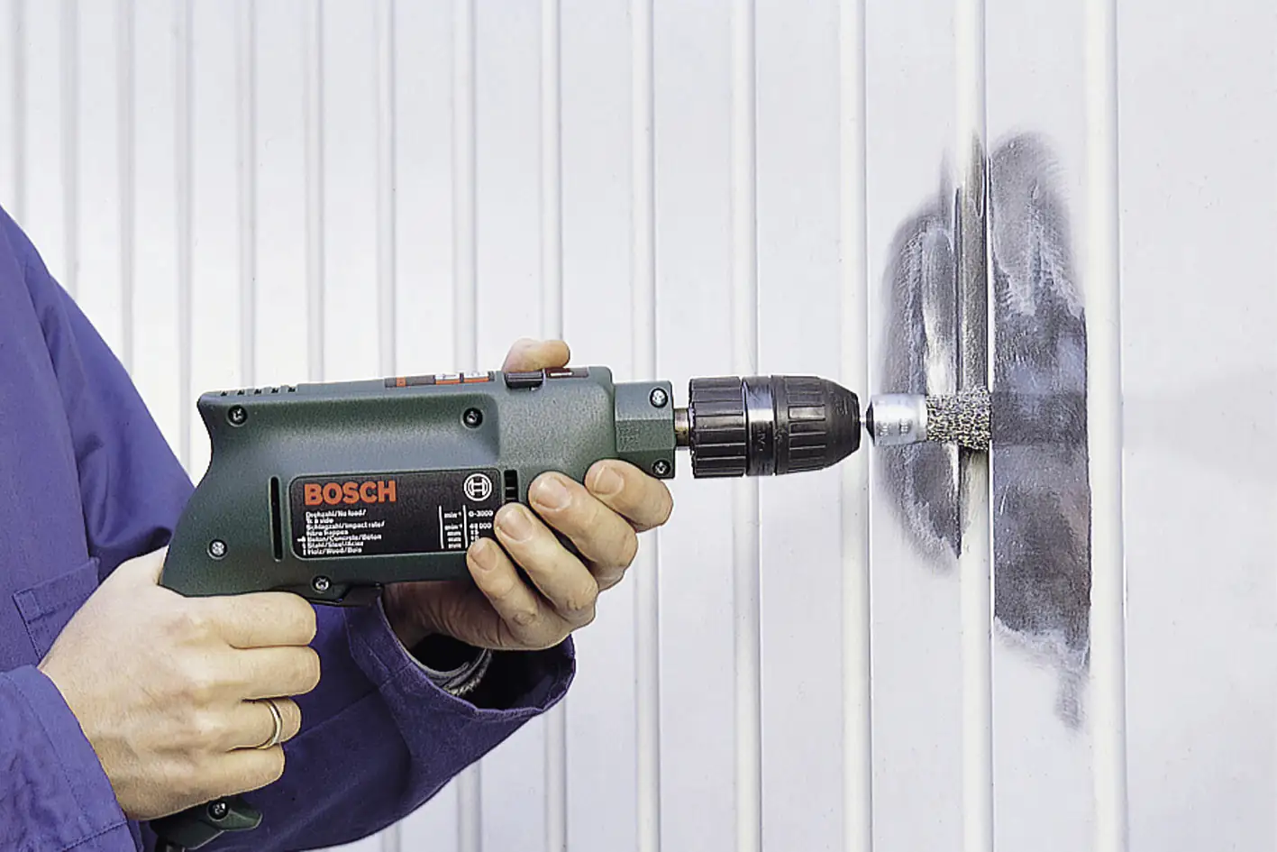 Wolfcraft Pinseldrahtbürste Ø 25 mm Schaft 6 mm