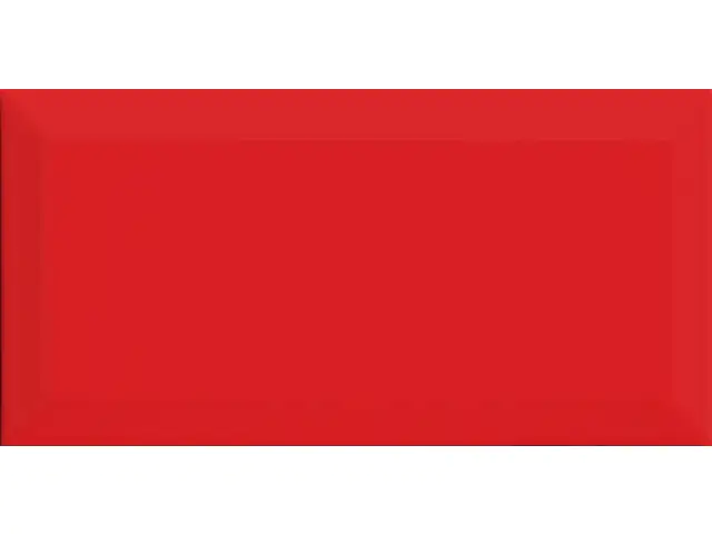 Wandfliese Metro 10 x 20 cm rot