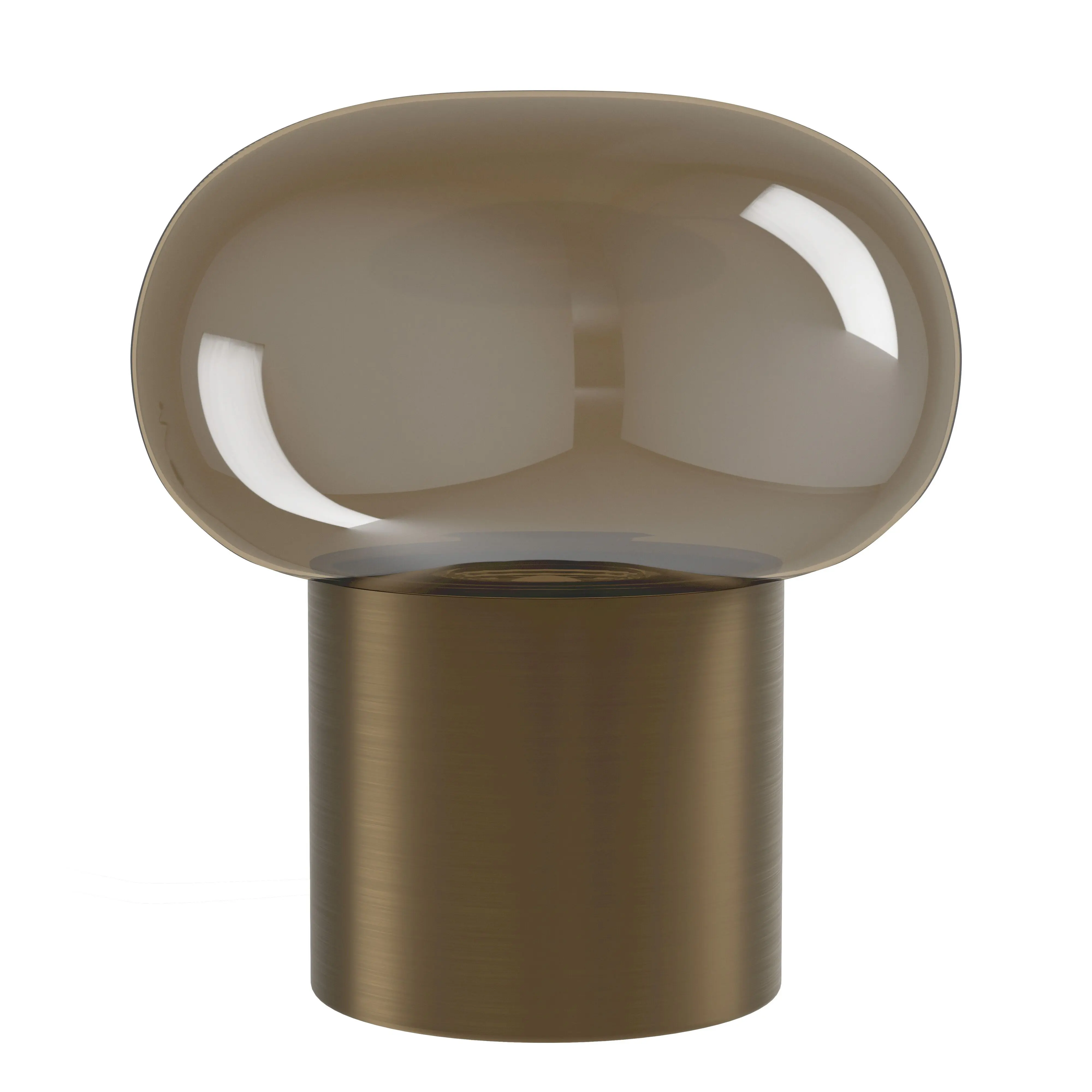 Eglo Tischleuchte Bravino GU10 Ø15 cm bronze/braun