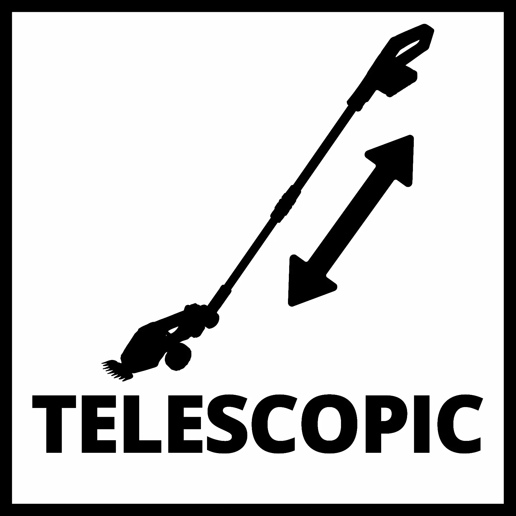 Einhell Akku Gras-/ Strauchschere GE-CG 18/100 Li T-Solo 20cm Schnittbreite