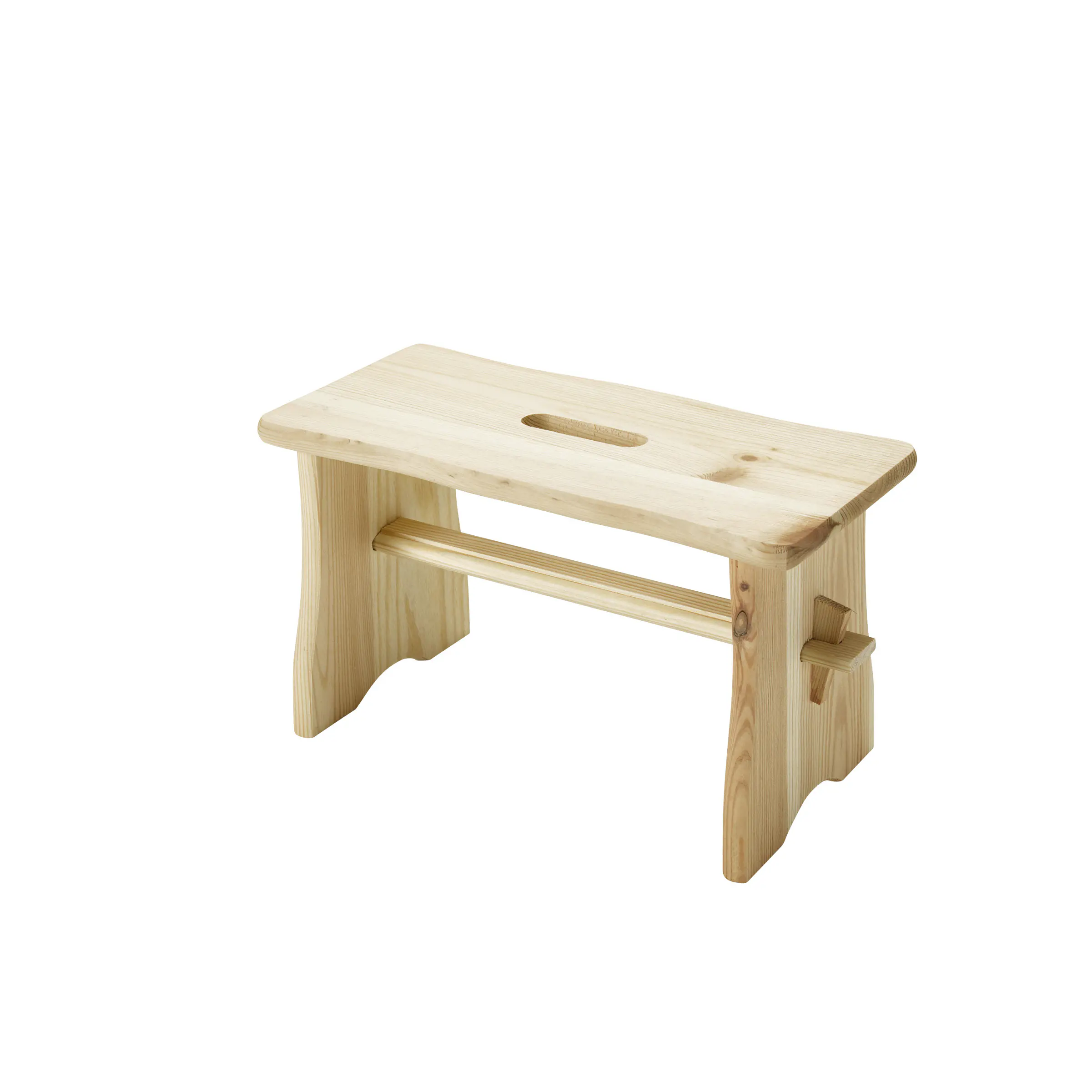 Tritthocker 39 x 19 x 21 cm Kiefer