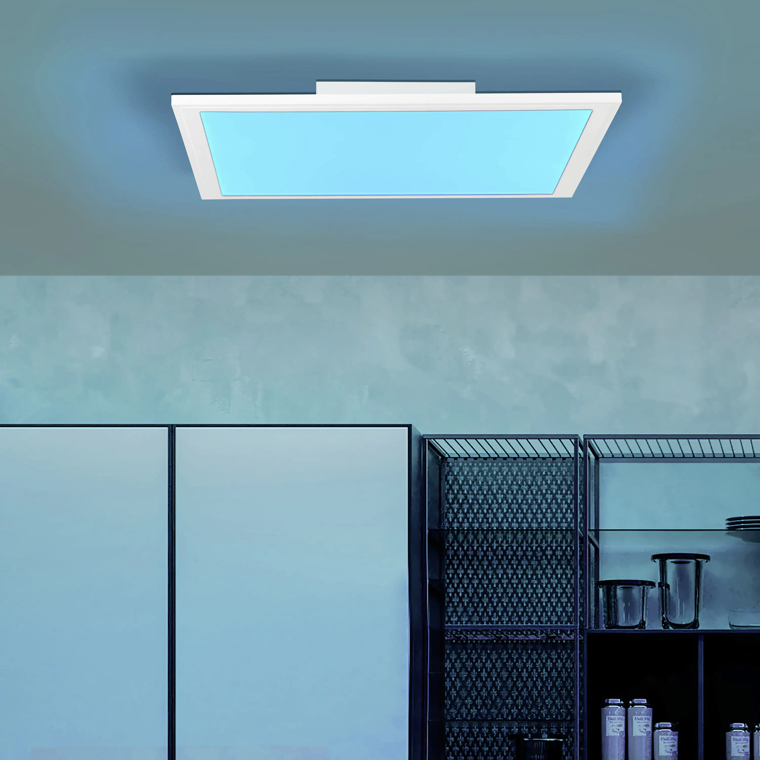Brilliant Tuya Smart LED Deckenleuchte Atira 45 x 45 cm weiß Brilliant Tuya Smart LED Deckenleuchte Atira 45 x 45 cm weiß