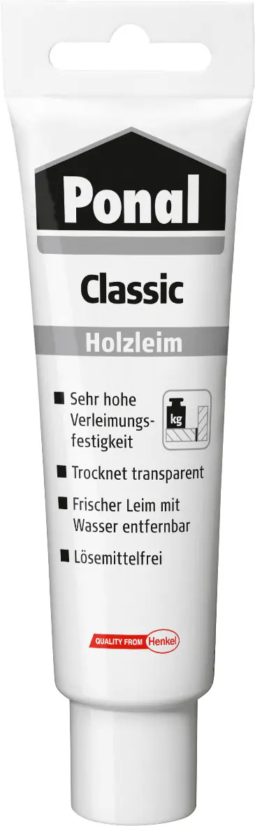 Ponal Holzleim Classic 60 g Standtube, transparent