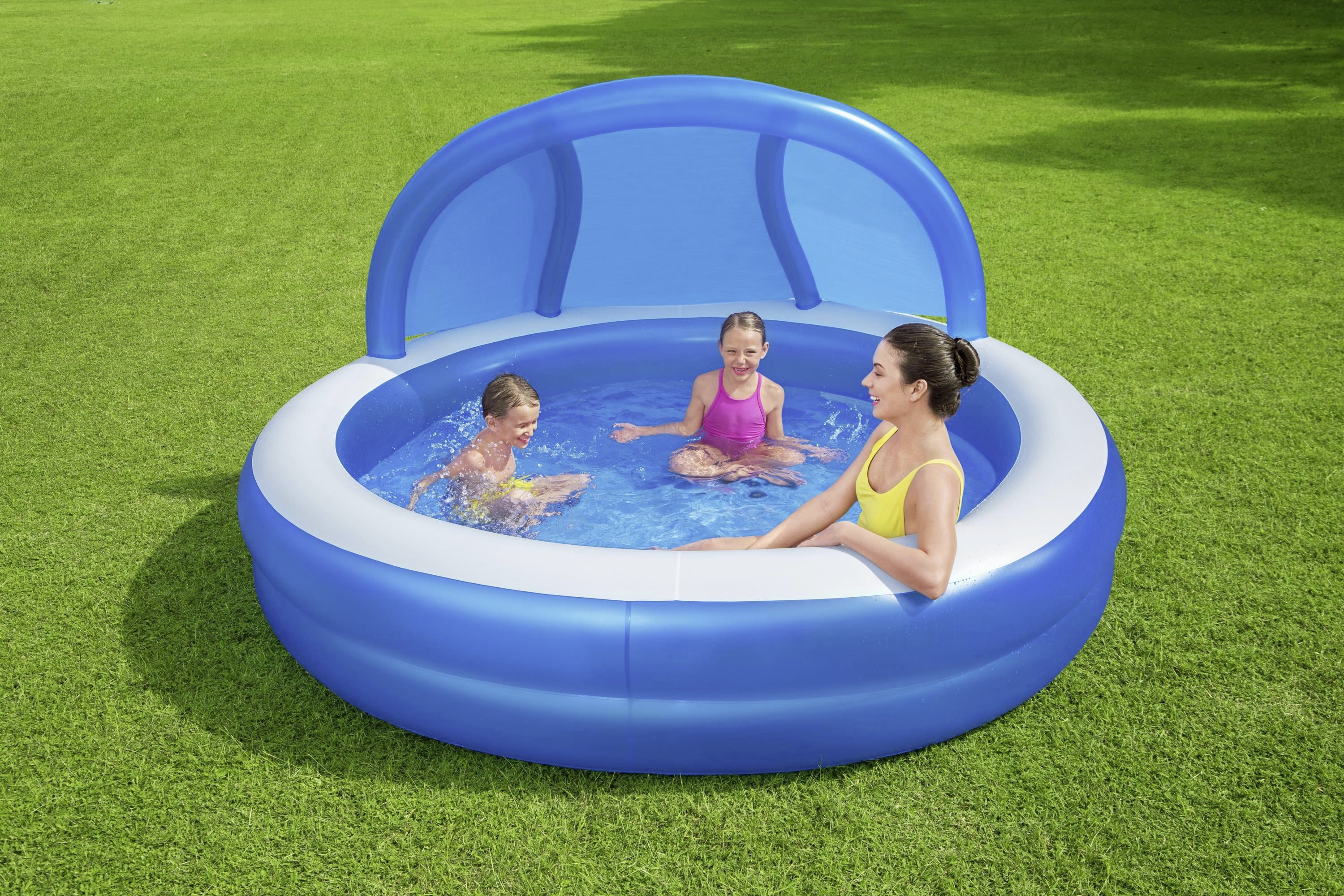 Bestway Family Pool Sonnenschutzdach Summer Days Ø 241 x 140 cm