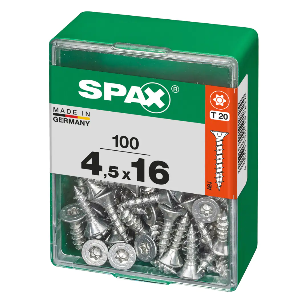 Spax Universalschrauben 4.5 x 16 mm TX 20 - 100 Stk.