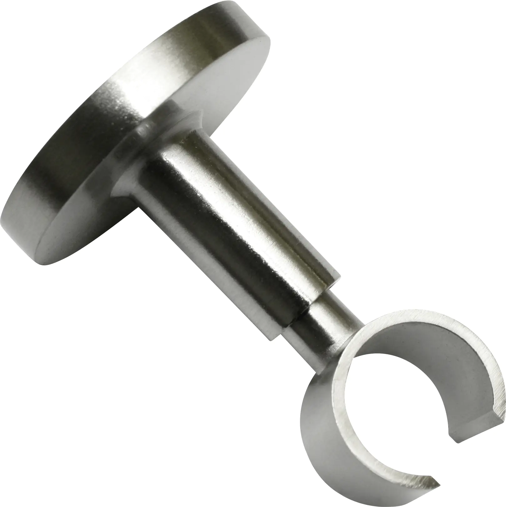 Gardinia Deckenträger Chicago für Ø 20 mm Edelstahloptik 6 cm