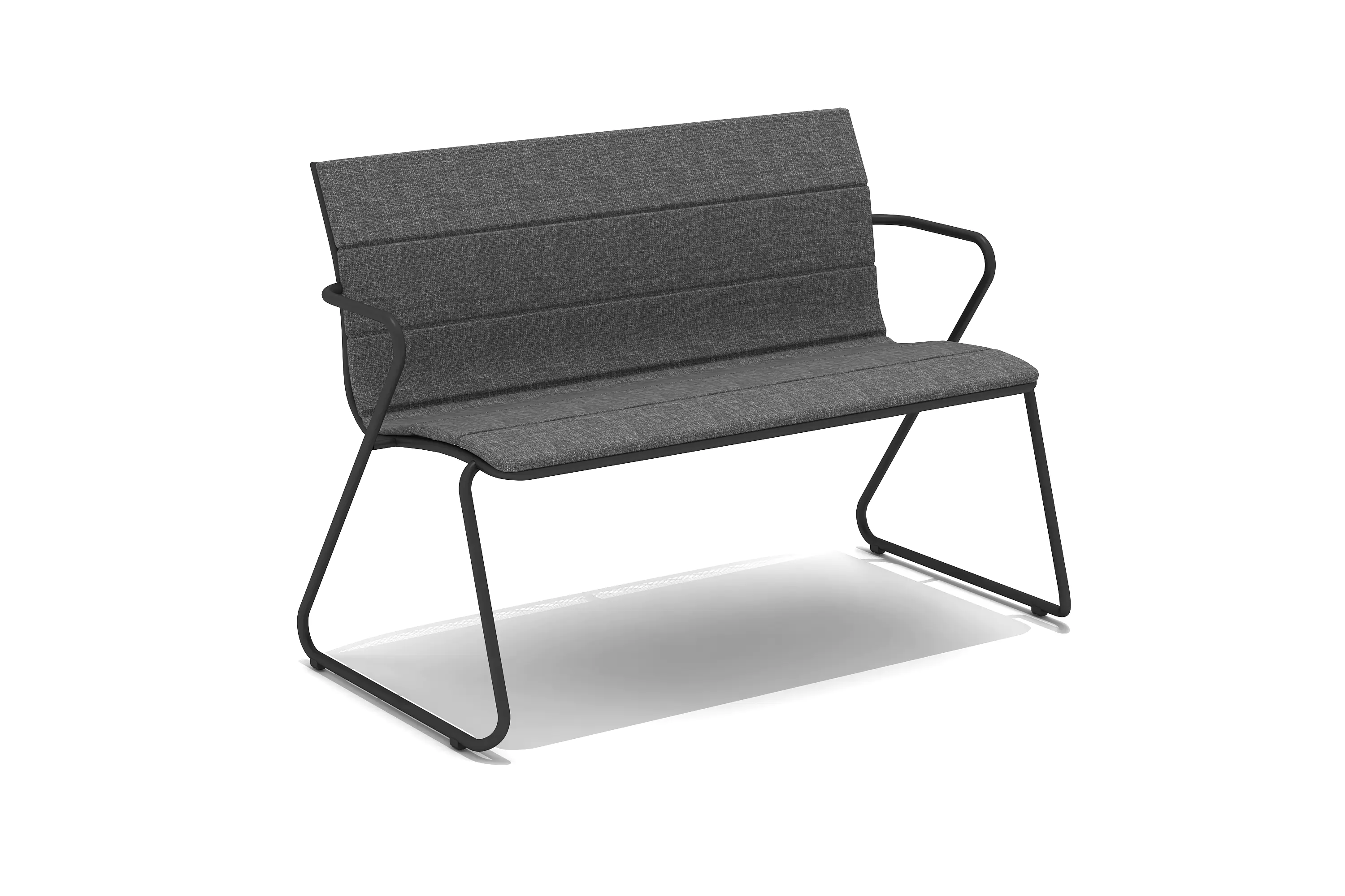 Primaster Gartenbank Parma 2-Sitzer inkl. Auflage