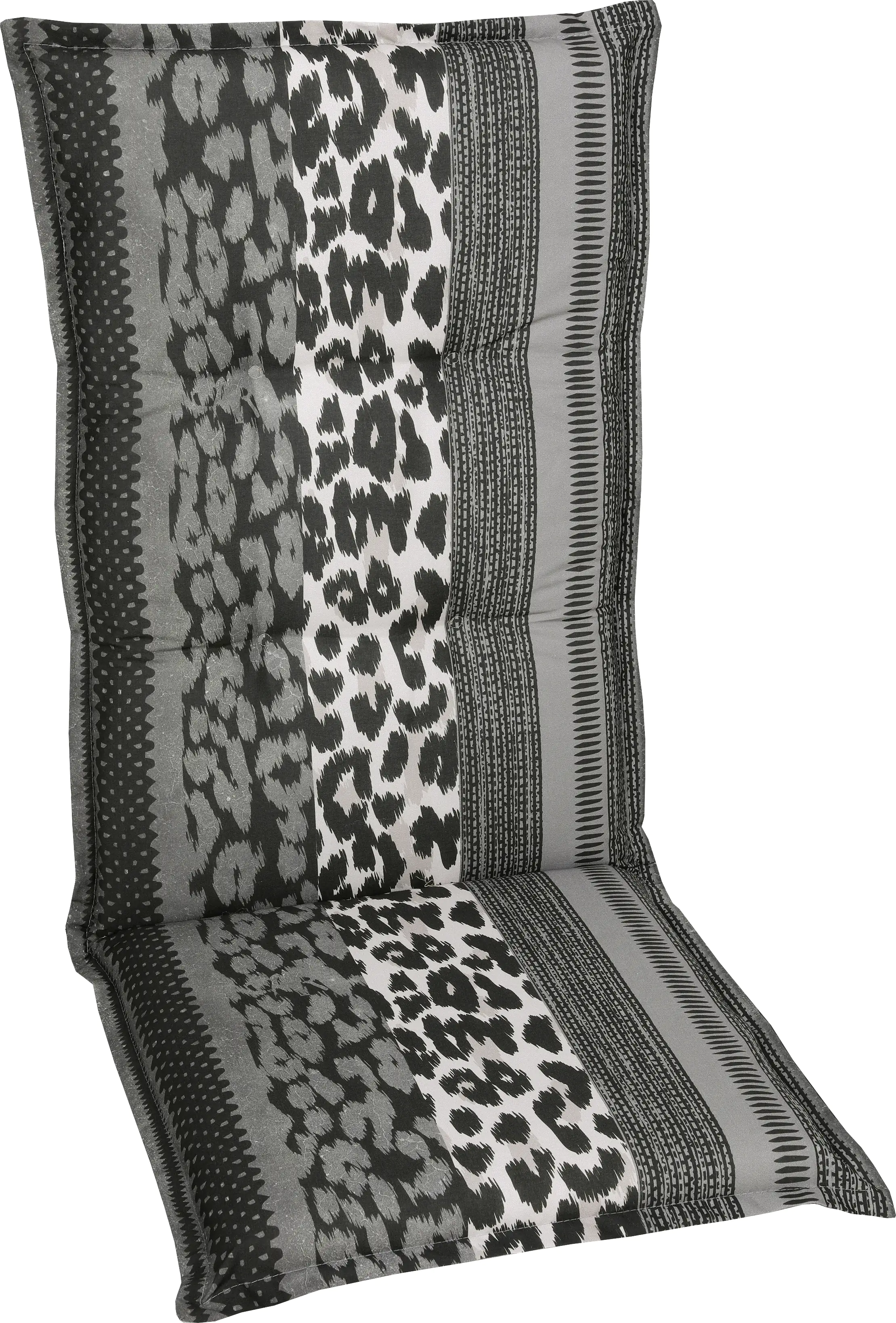 GO-DE Hochlehner-Auflage 120 cm x 50 cm x 7 cm, anthrazit