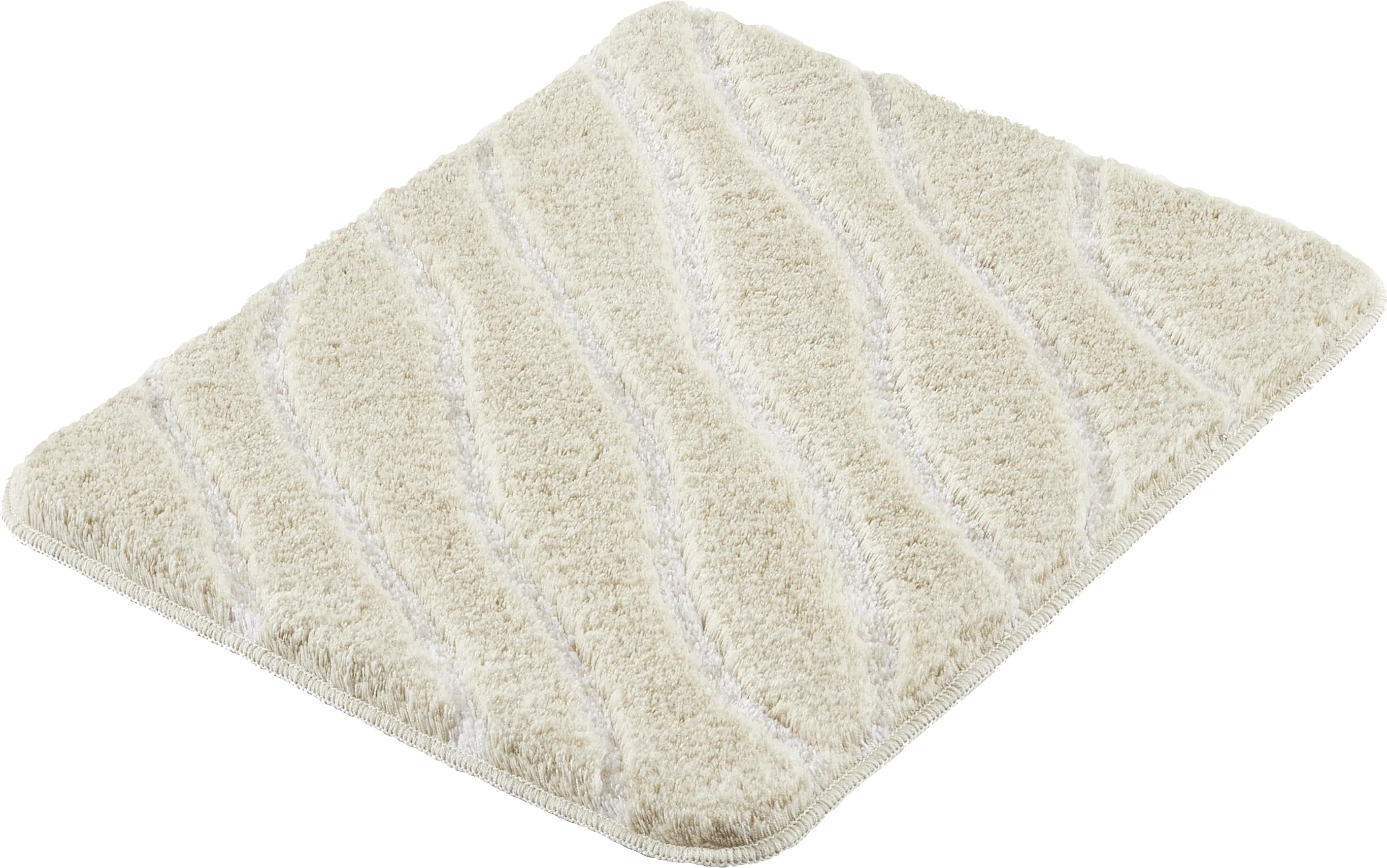 Kleine Wolke Badteppich Tram caramel Polyacryl 55 x 65 cm