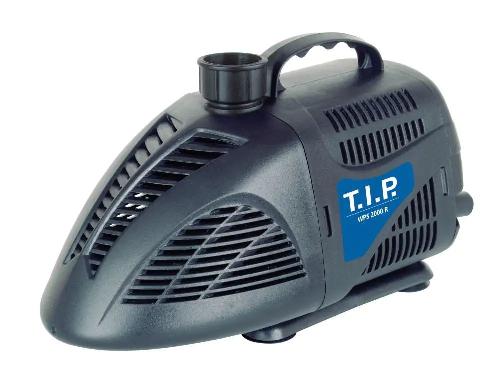 T.I.P. Wasserspielpumpe WPS 2000 R max. Fördermenge: 2.000 l/h T.I.P. Wasserspielpumpe WPS 2000 R max. Fördermenge: 2.000 l/h