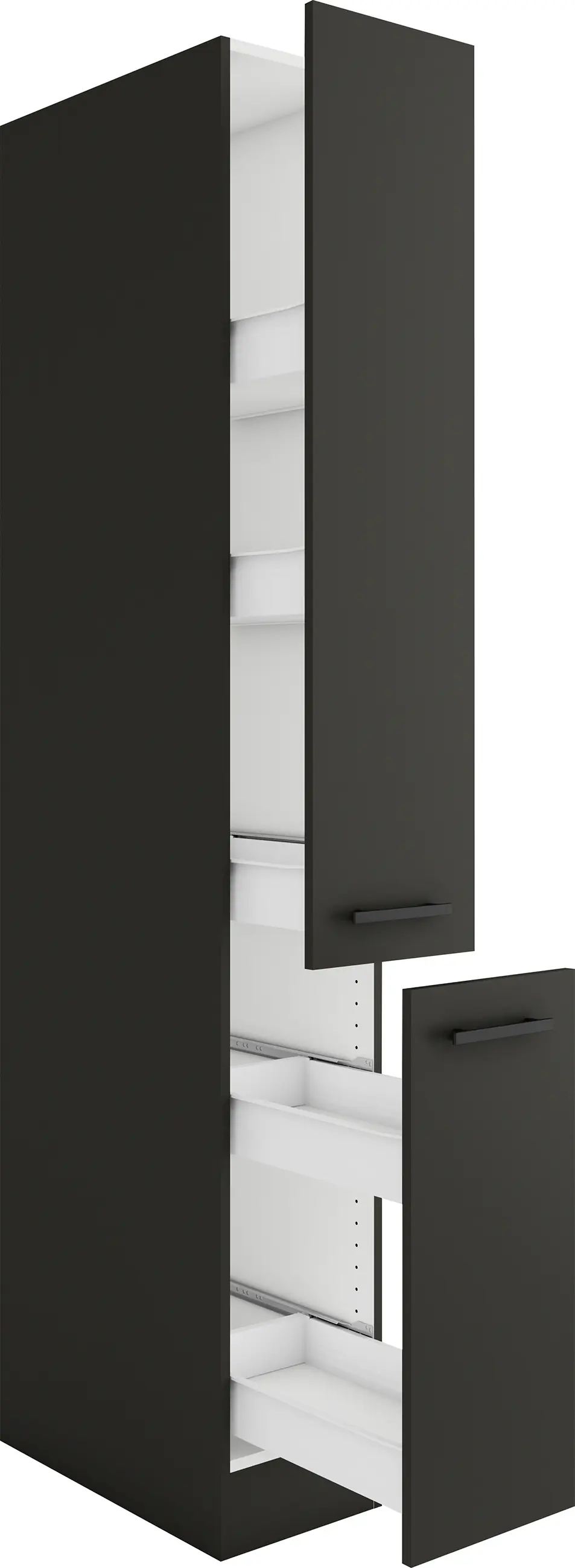 Optifit Apothekerschrank Madrid 420 anthrazit matt 30 cm