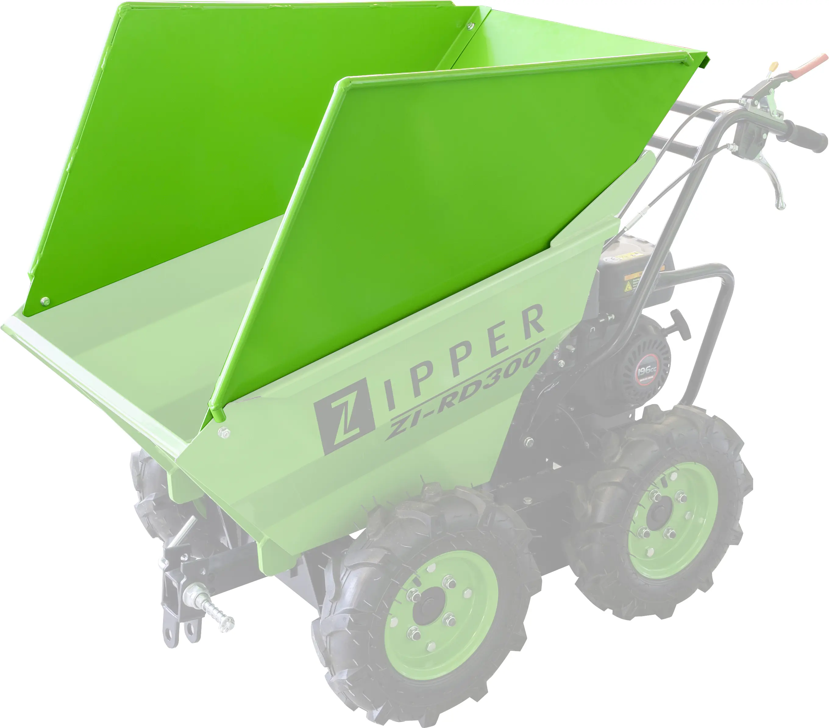 Zipper Muldenaufbau für ZI-RD300 96 x 547 x 972 mm