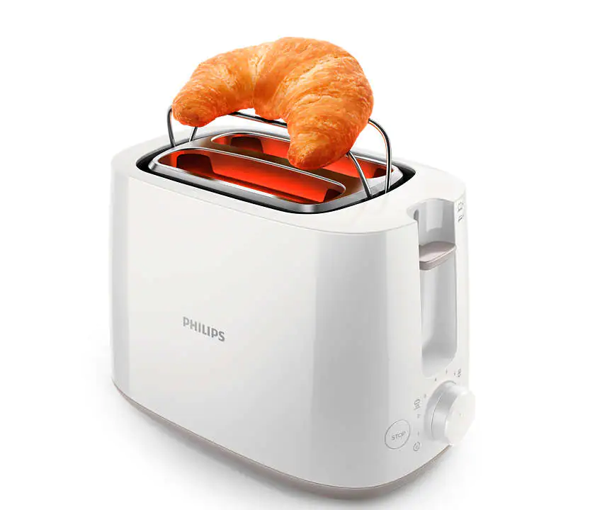 Philips Toaster HD2581/00 2 Scheiben, 900 Watt