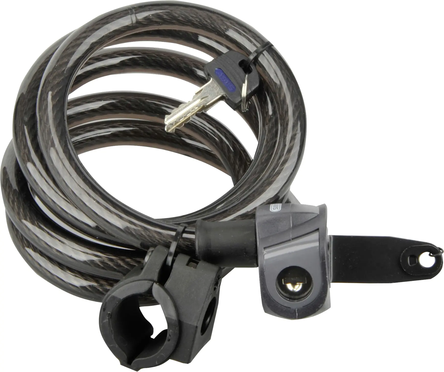 Abus Spiralschloss 6700/180-15 LL+URB  1800mm Ø 15mm