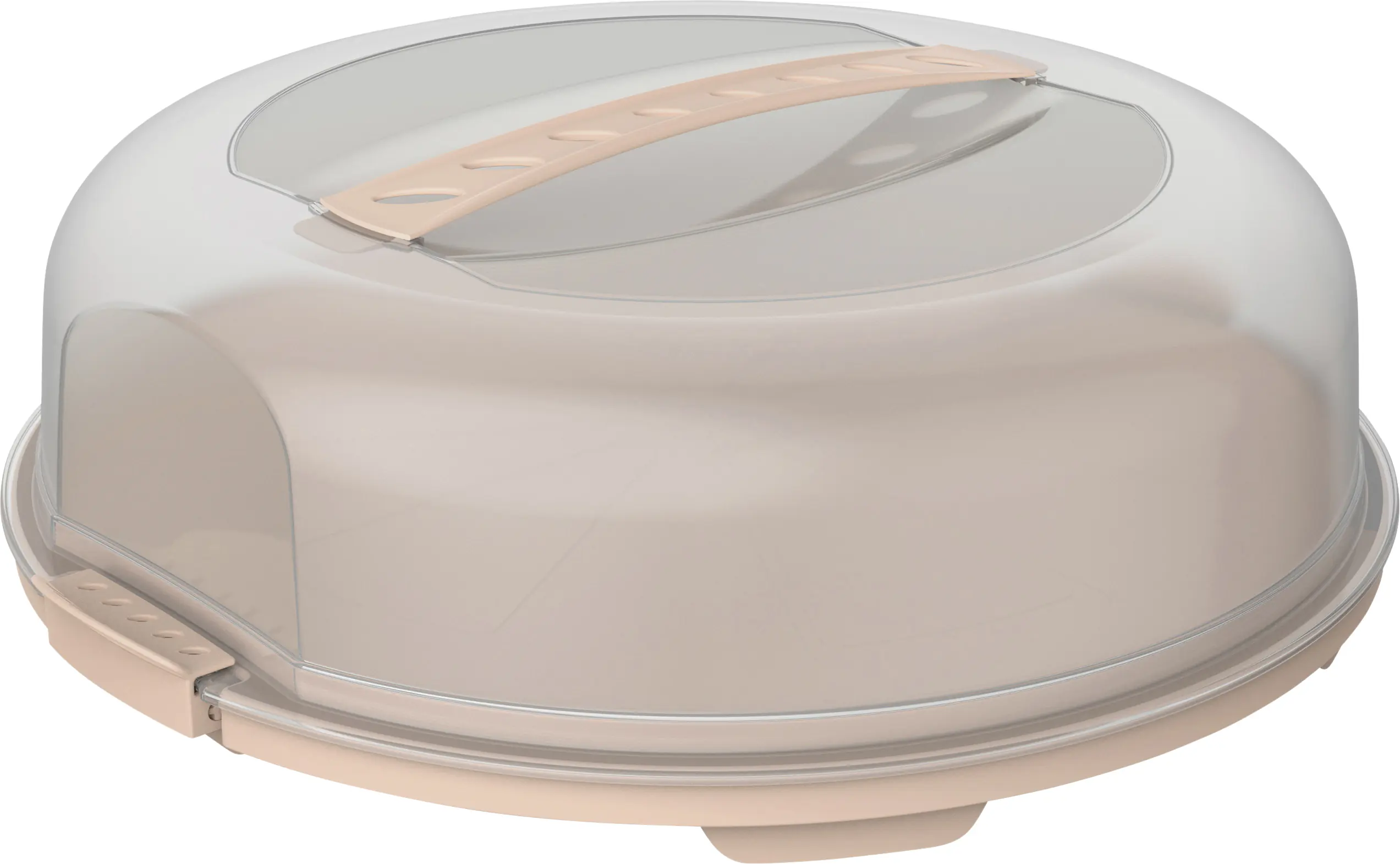 Rotho Tortenglocke Fresh flach meadow rose