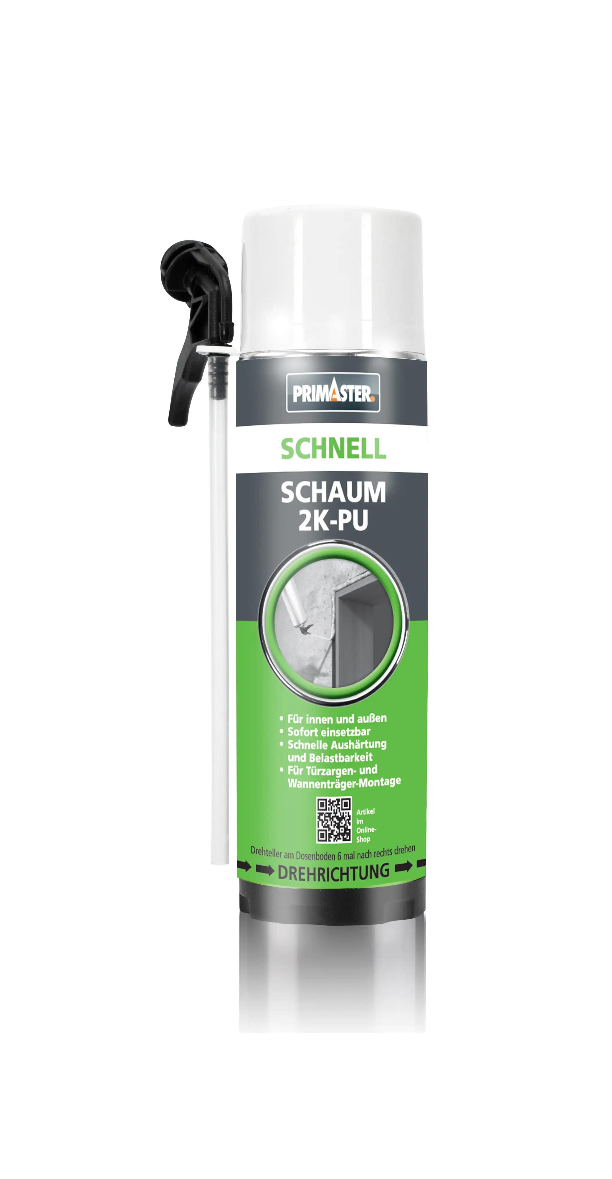 Primaster PU-Schnellmontageschaum 2K B2 400 ml kaufen | Globus Baumarkt
