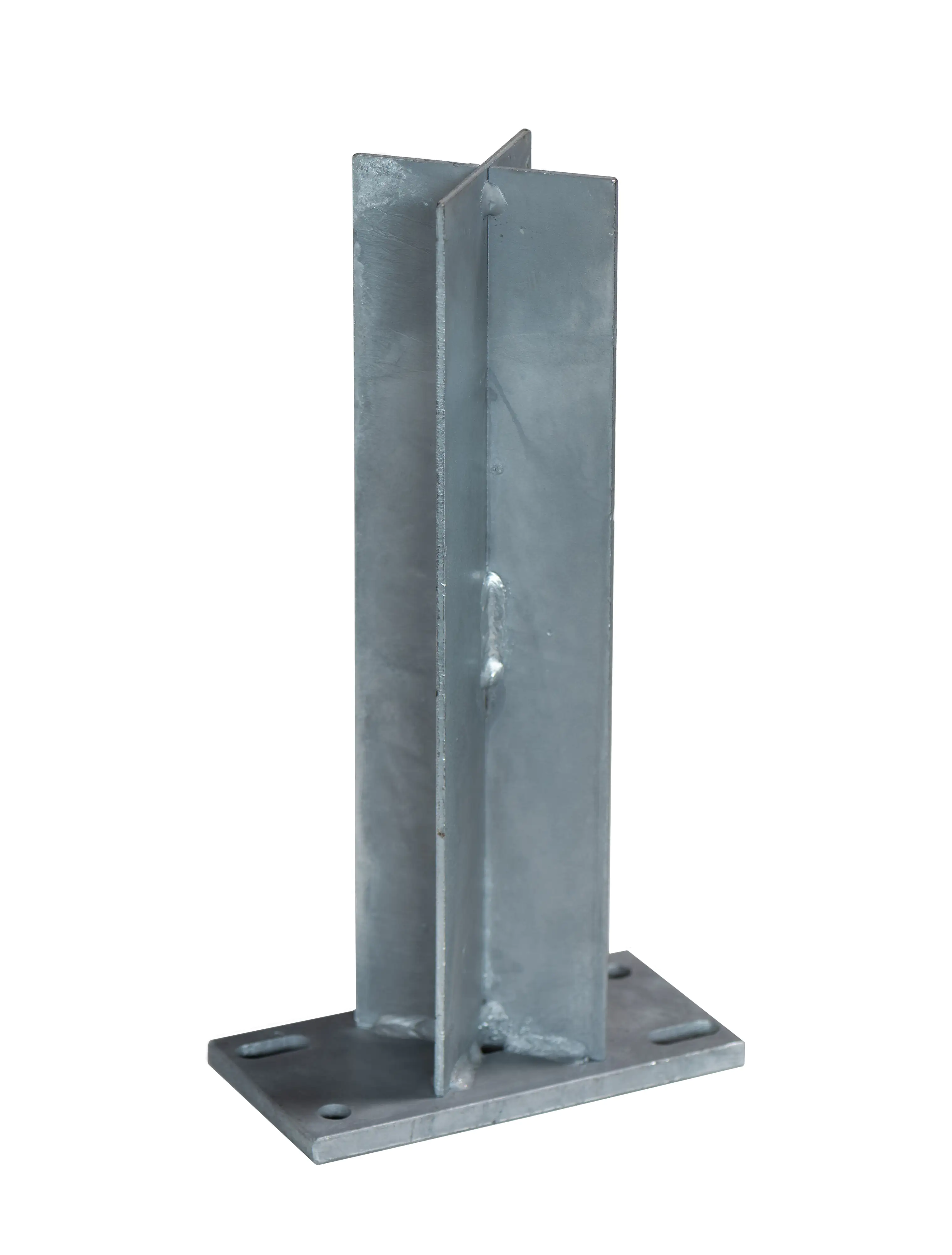 elephant Stellfuß für Alupfosten feuerverzinkt