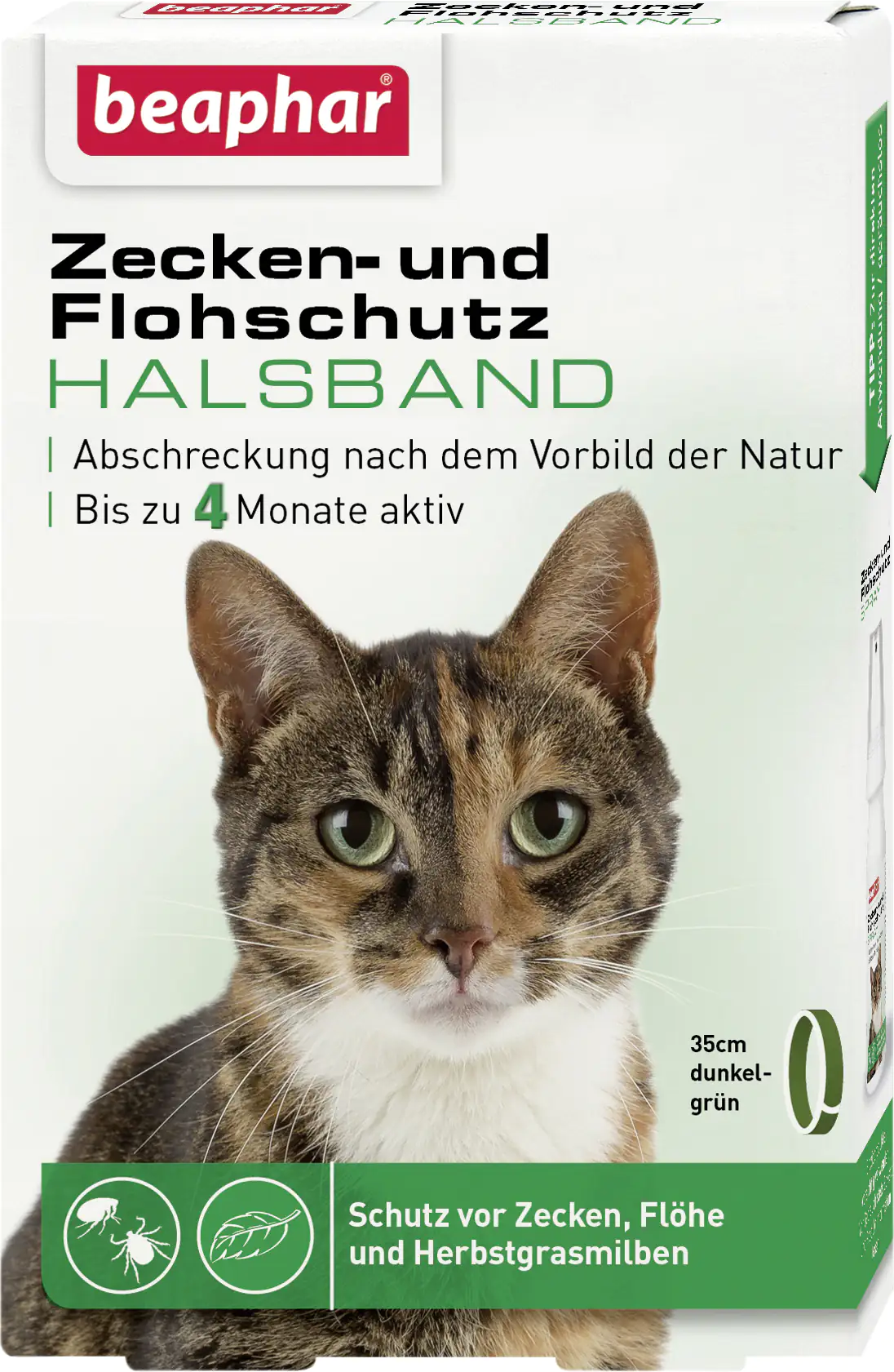 Beaphar Zecken- & Flohschutz Halsband für Katzen 35 cm