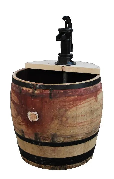 Weinfass mit Pumpe 150 L Ø 65-70 cm 