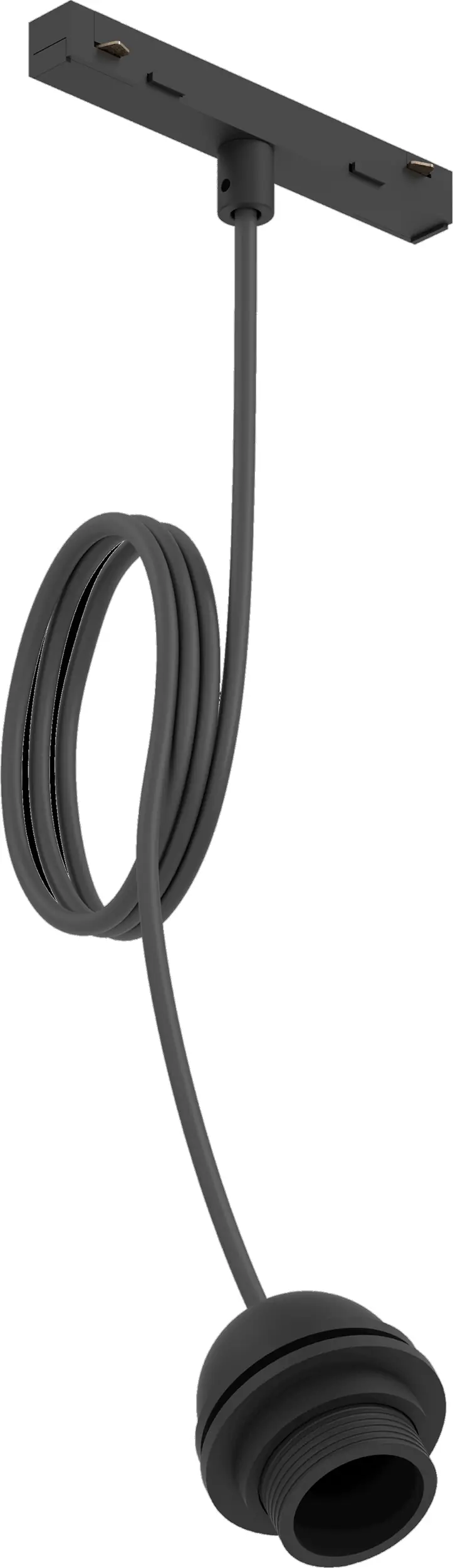 Eglo LED Hängeleuchte EasyT Adapter E27, 1x40W, Kunststoff, schwarz