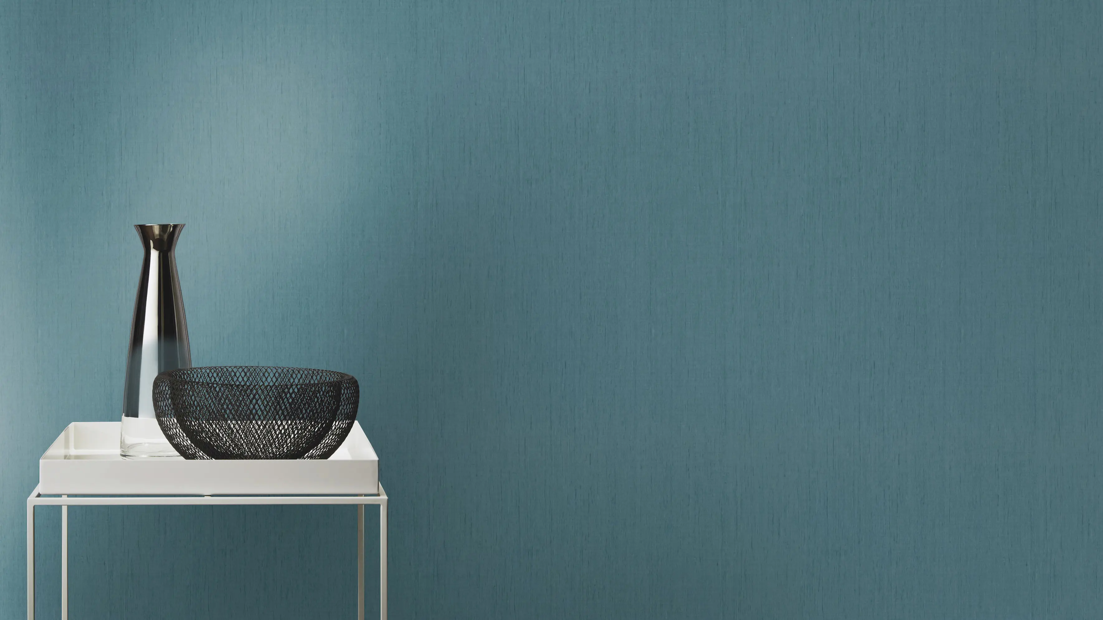 Rasch Vliestapete 746167 Blau-Dunkelblau Uni 10,05 m x 0,53 m