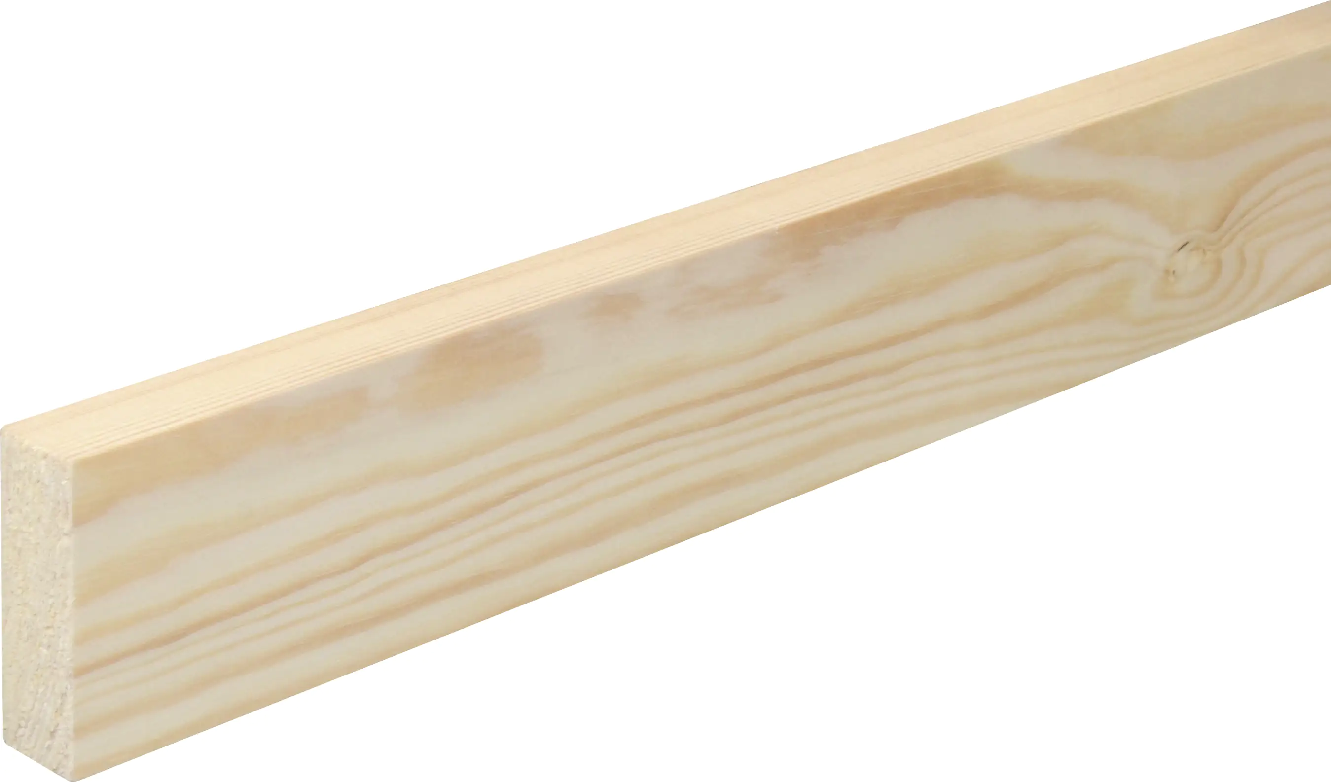 FN Neuhofer Flachleiste 100 cm 60 x 19 mm Fichte/Kiefer