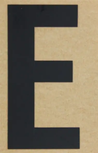 Conacord Klebebuchstabe 65 x 100 mm