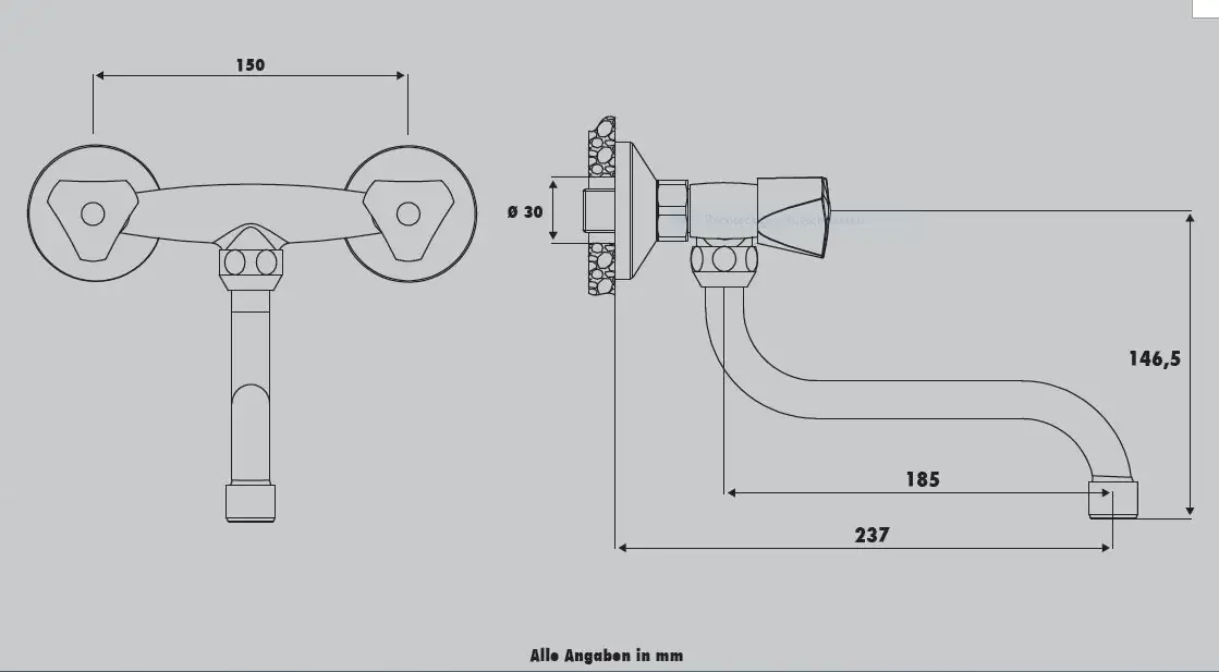 Primaster Küchenarmatur Saarbrücken verchromt S-Auslauf