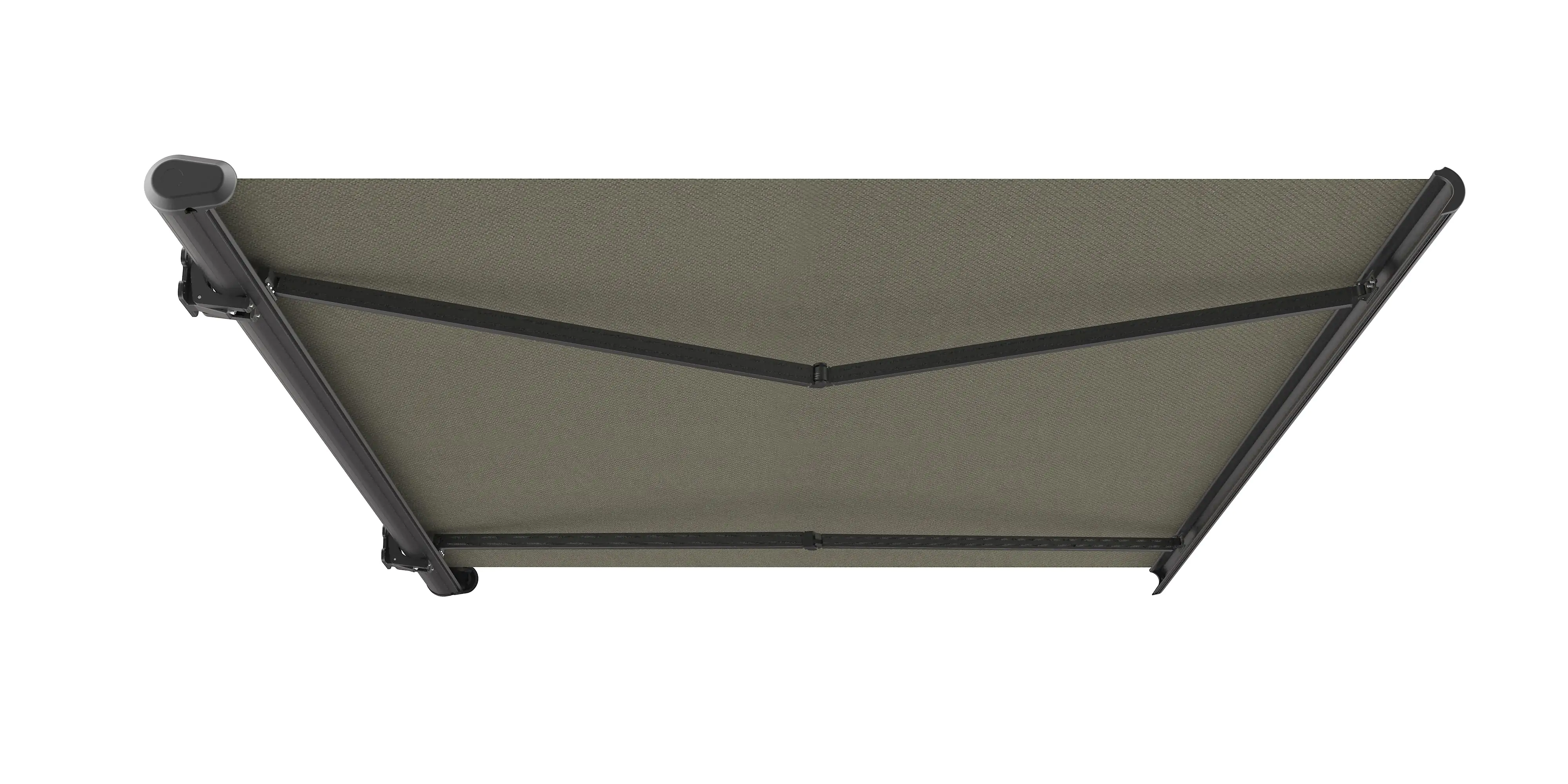 Primaster Kassetten-Markise elektrisch Farbe taupe, Breite: 400 cm, Ausfall: 300 cm