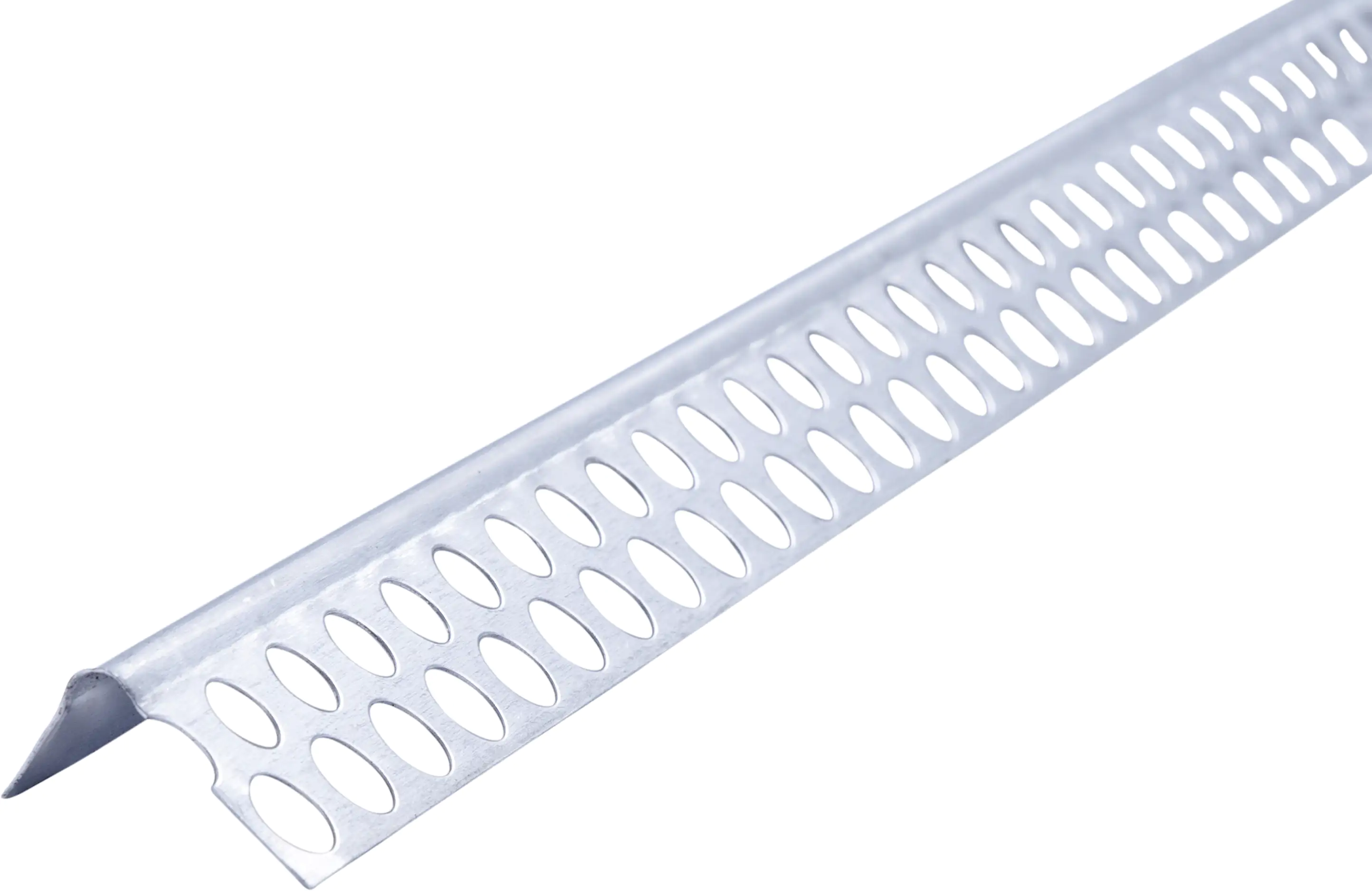 Baukom Abschlussprofil Aluminium, 2,5 m lang, 1mm