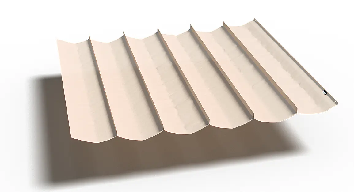 Platinum Faltsonnensegel Coolfit 2 x 5 m altweiß