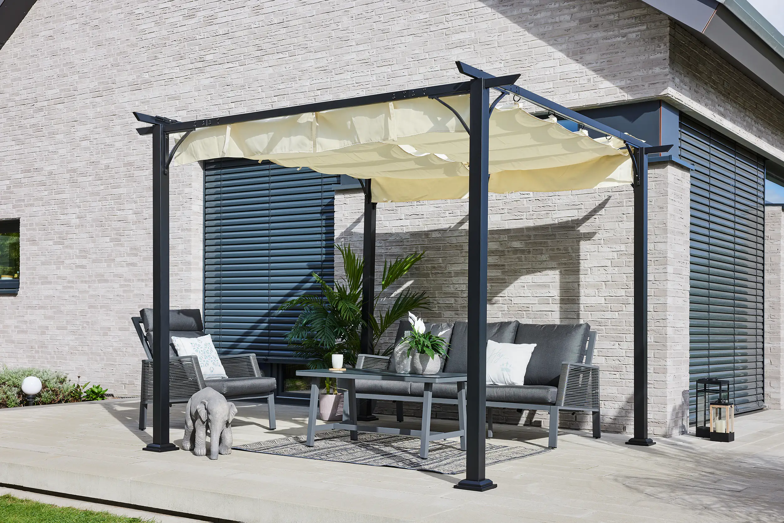 Primaster Raffpavillon Kairo 300 x 300 cm