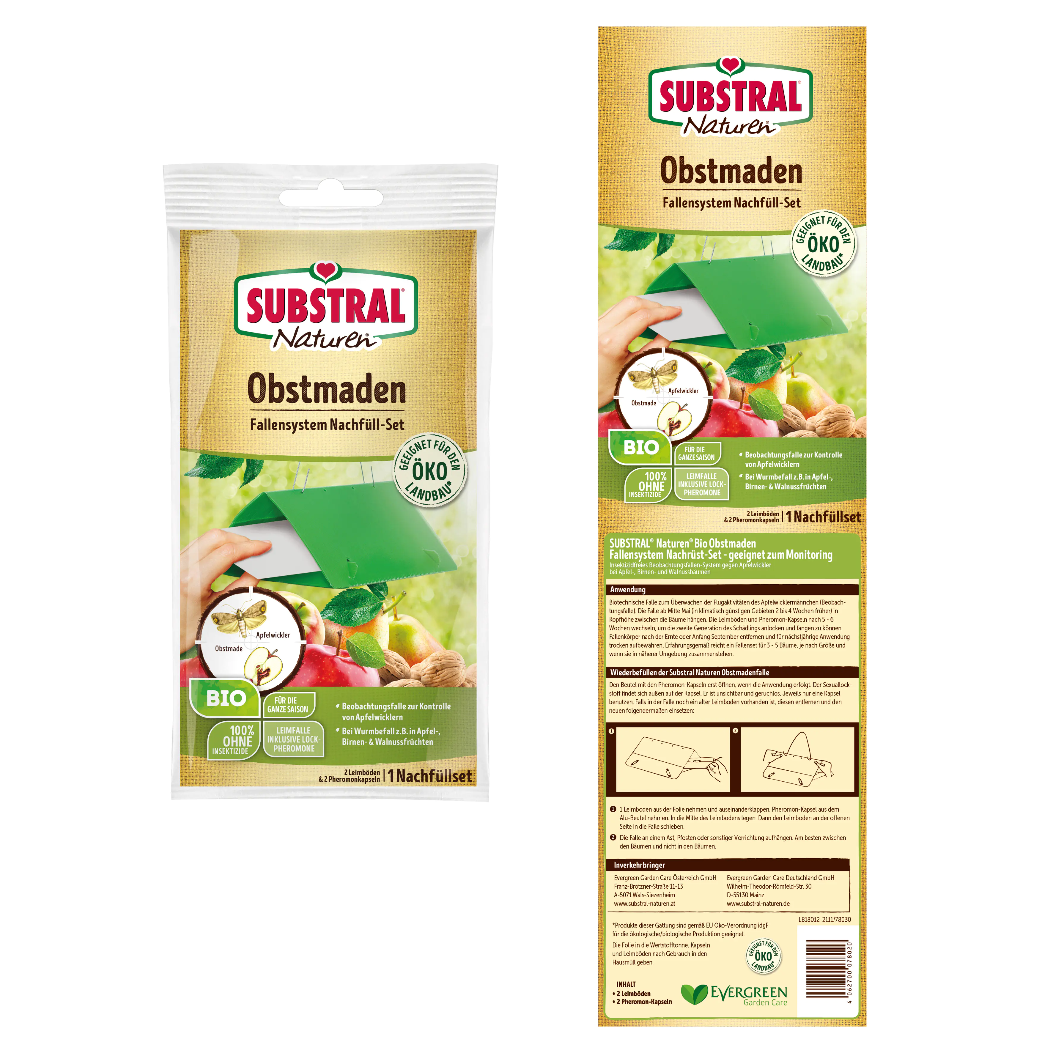 Naturen Obstmaden- Fallensystem Nachrüstset 1 Set Naturen Obstmaden- Fallensystem Nachrüstset 1 Set