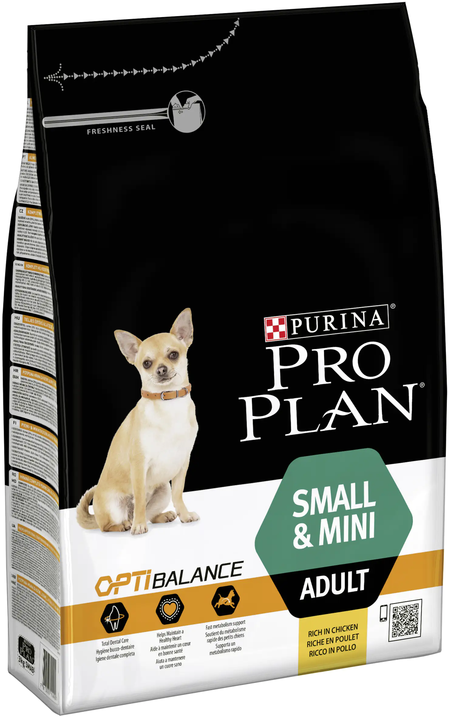 Purina PRO PLAN Dog Small & Mini Adult Huhn trocken 3 kg