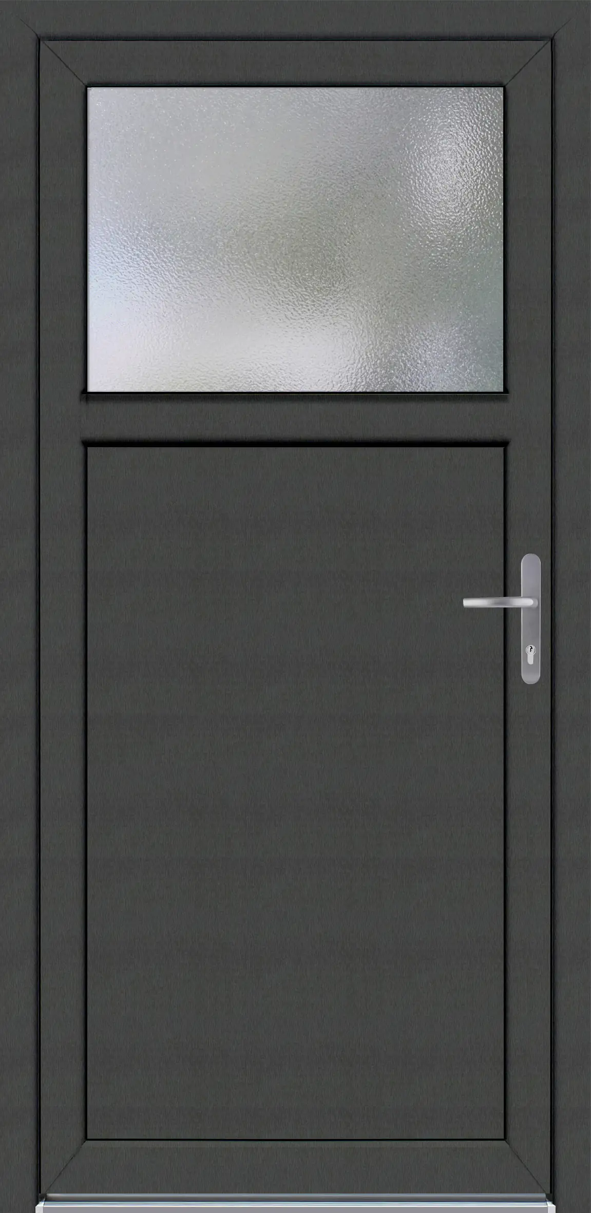 Panto Nebeneingangstür Kunststoff K504 98 x 198 cm DIN rechts weiß/anthrazit Panto Nebeneingangstür Kunststoff K504 98 x 198 cm DIN rechts weiß/anthrazit