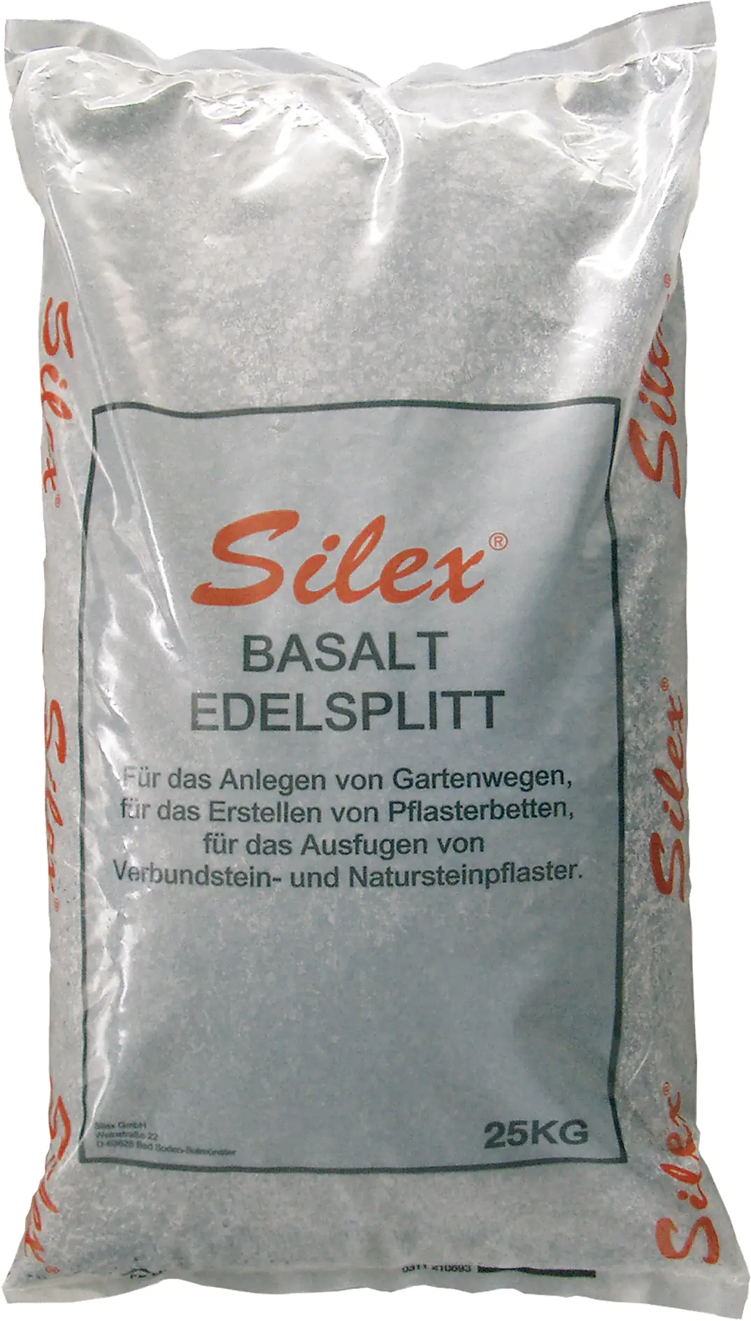 Silex Edelsplitt Basalt 2 - 5 mm schwarz 25 kg Silex Edelsplitt Basalt 2 - 5 mm schwarz 25 kg